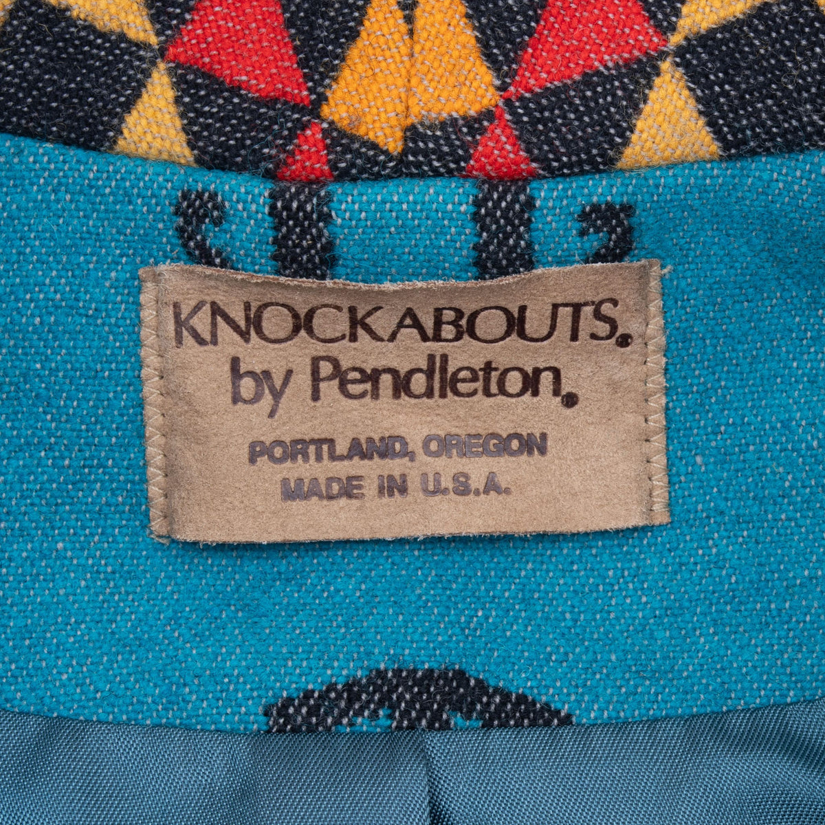 Knockabouts by Pendleton Portland, Oregon, Made in U.S.A. neck label