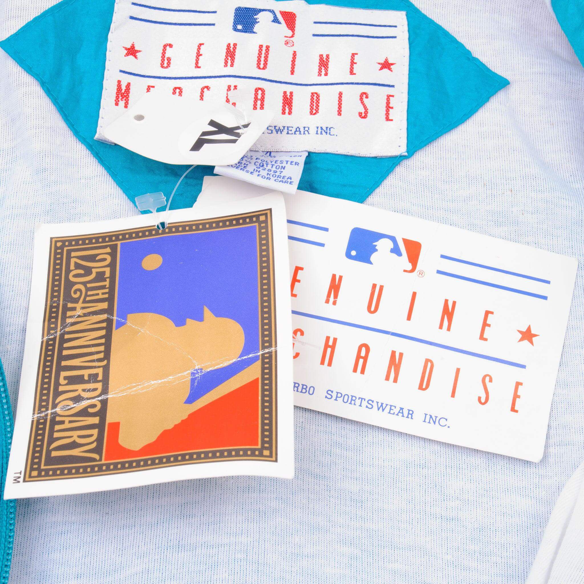 Vintage Mlb Florida Marlins Jacket 1994 Size XL Deadstock With Tags