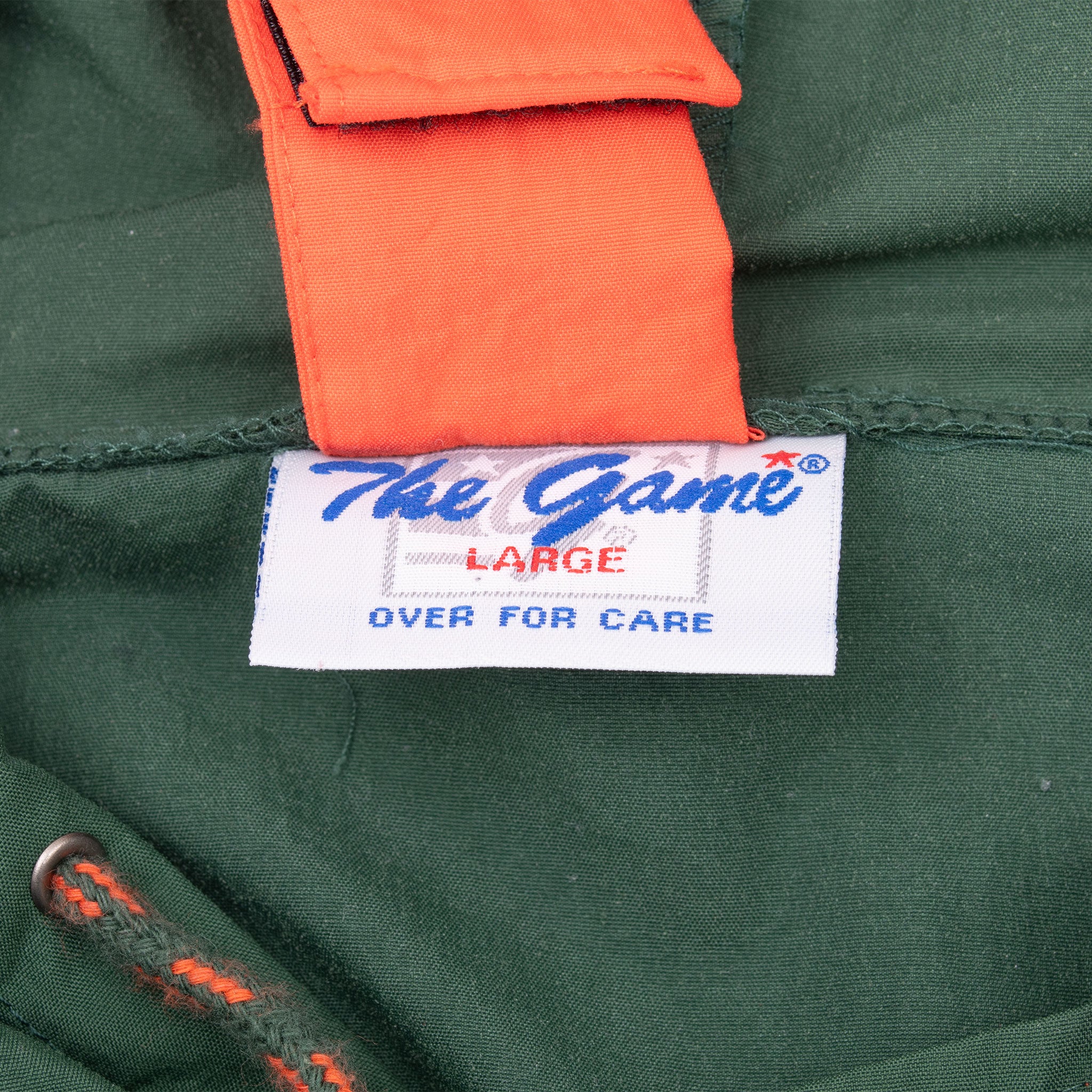 Vintage Ncaa Miami Hurricanes Pullover Windbreaker Jacket 1990S Size Large