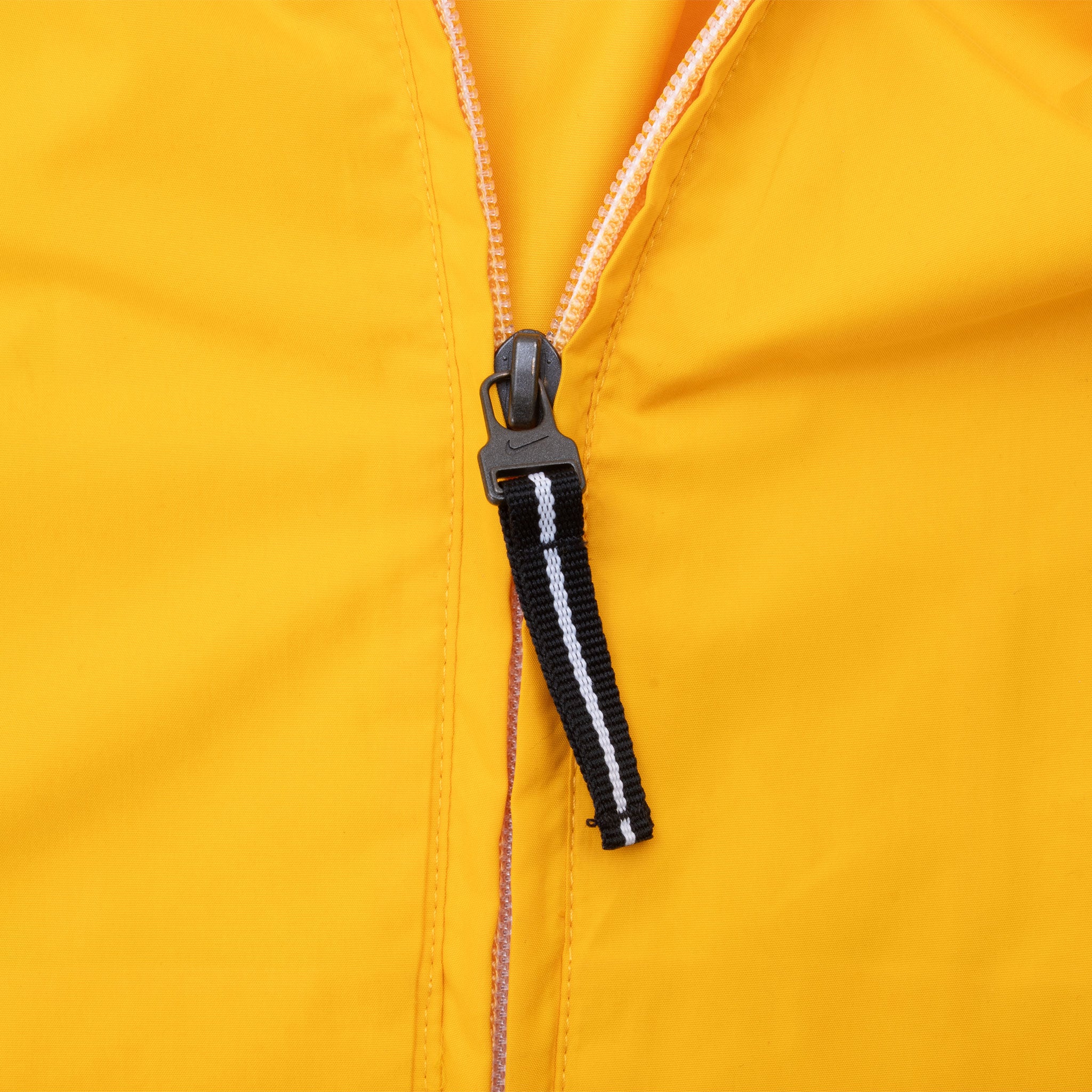 Vintage Nike Classic Swoosh Yellow Windbreaker Jacket 2000S Size Large