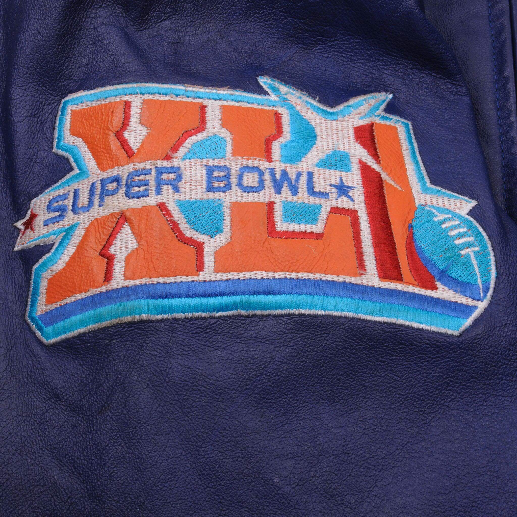 Vintage Nfl Indianapolis Colts Super Bowl Champion 2006 Leather Jacket Size XL