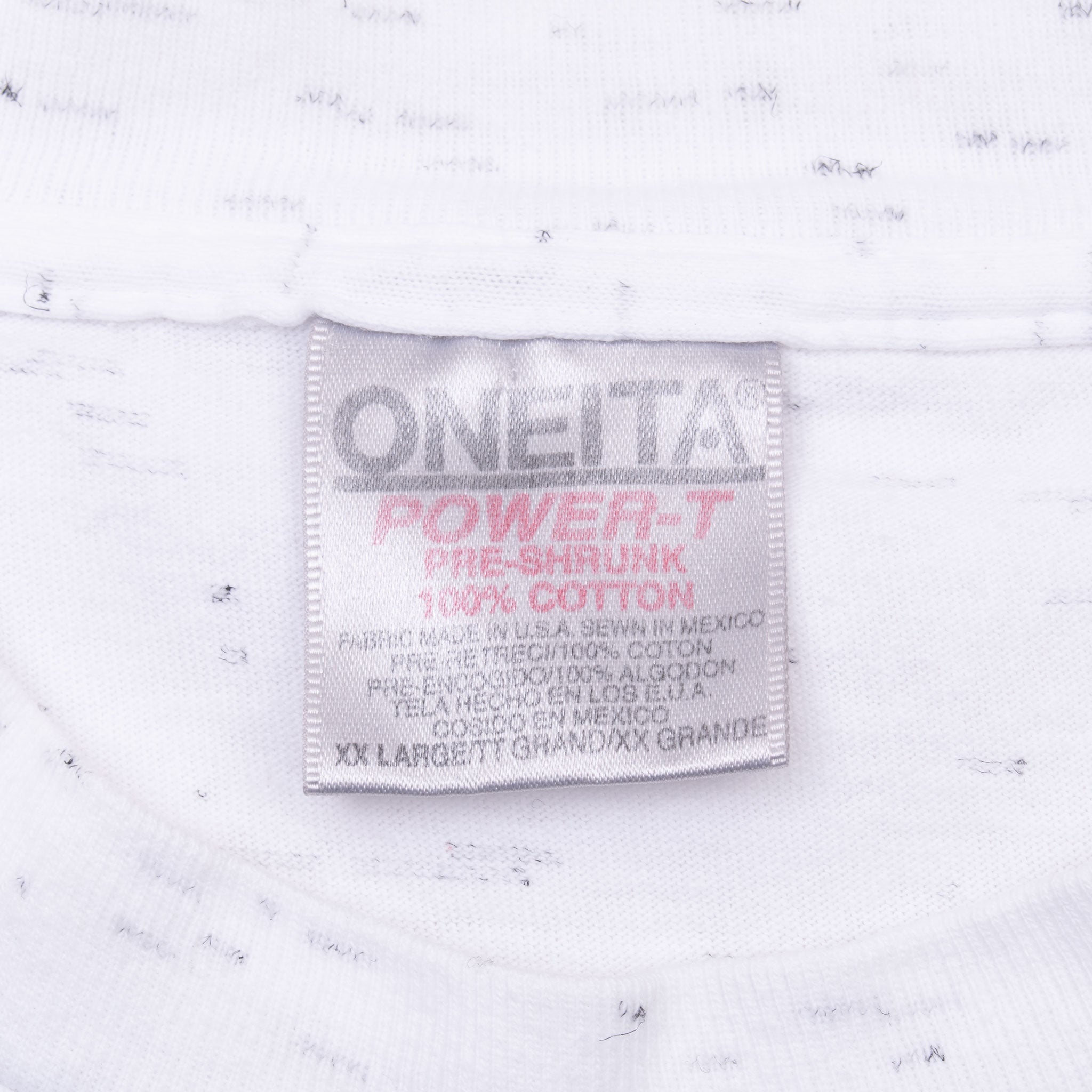 Vintage Knoxville 34Th Annual Nationals Racing 1994 Tee Shirt Size 2XL Made In Usa With Single Stitch Sleeves