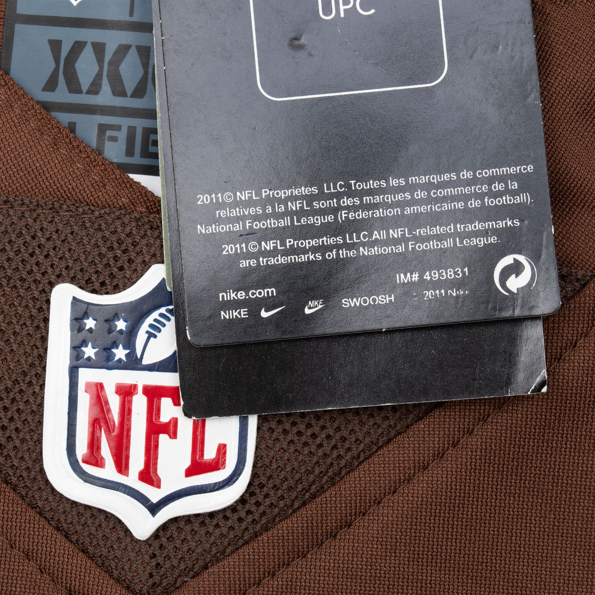 Vintage Nfl Cleveland Browns Willis Jr #71 Nike Jersey 2000S Size 3XL Deadstock