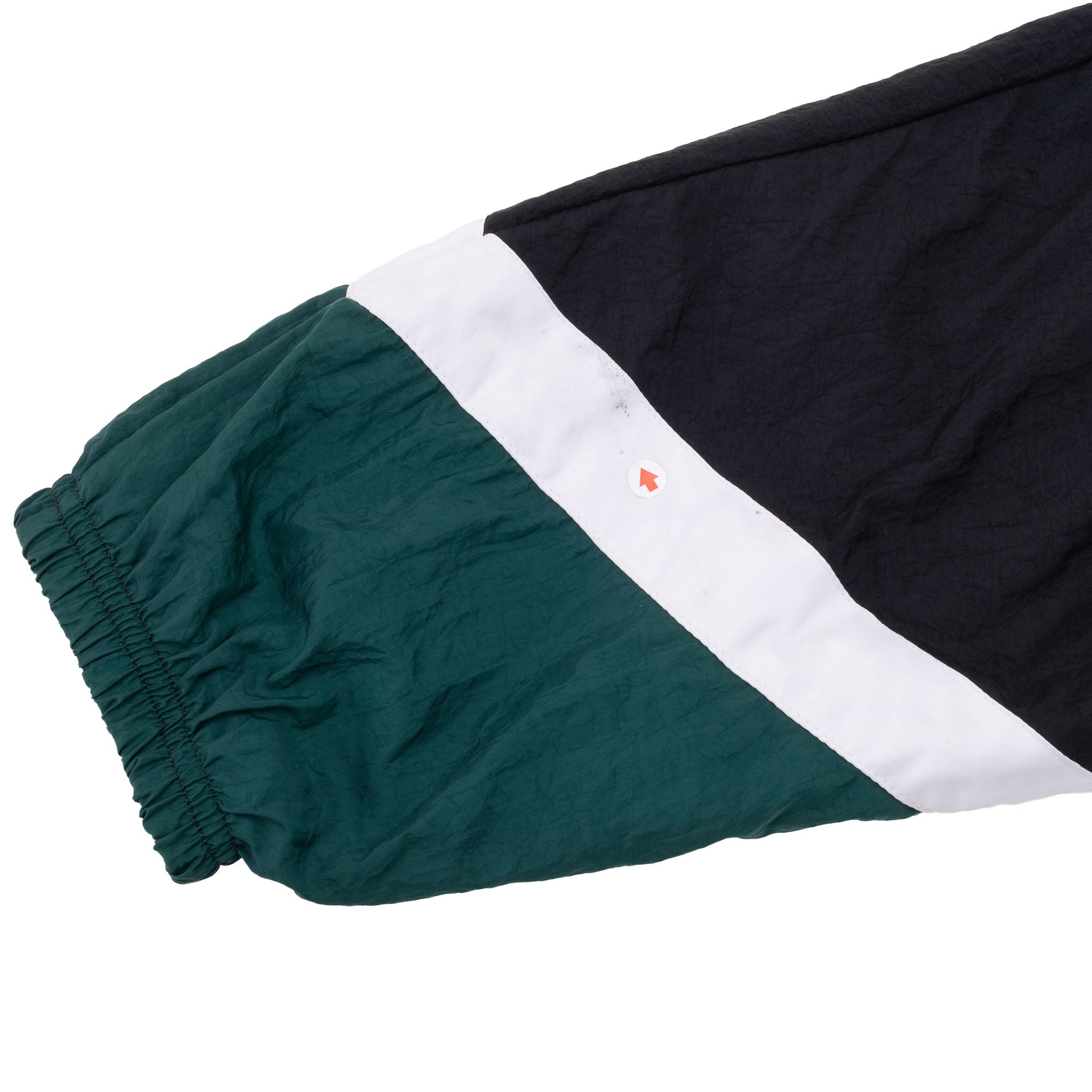 VINTAGE NIKE BIG SWOOSH GREEN WINDBREAKER JACKET 1990S SIZE LARGE