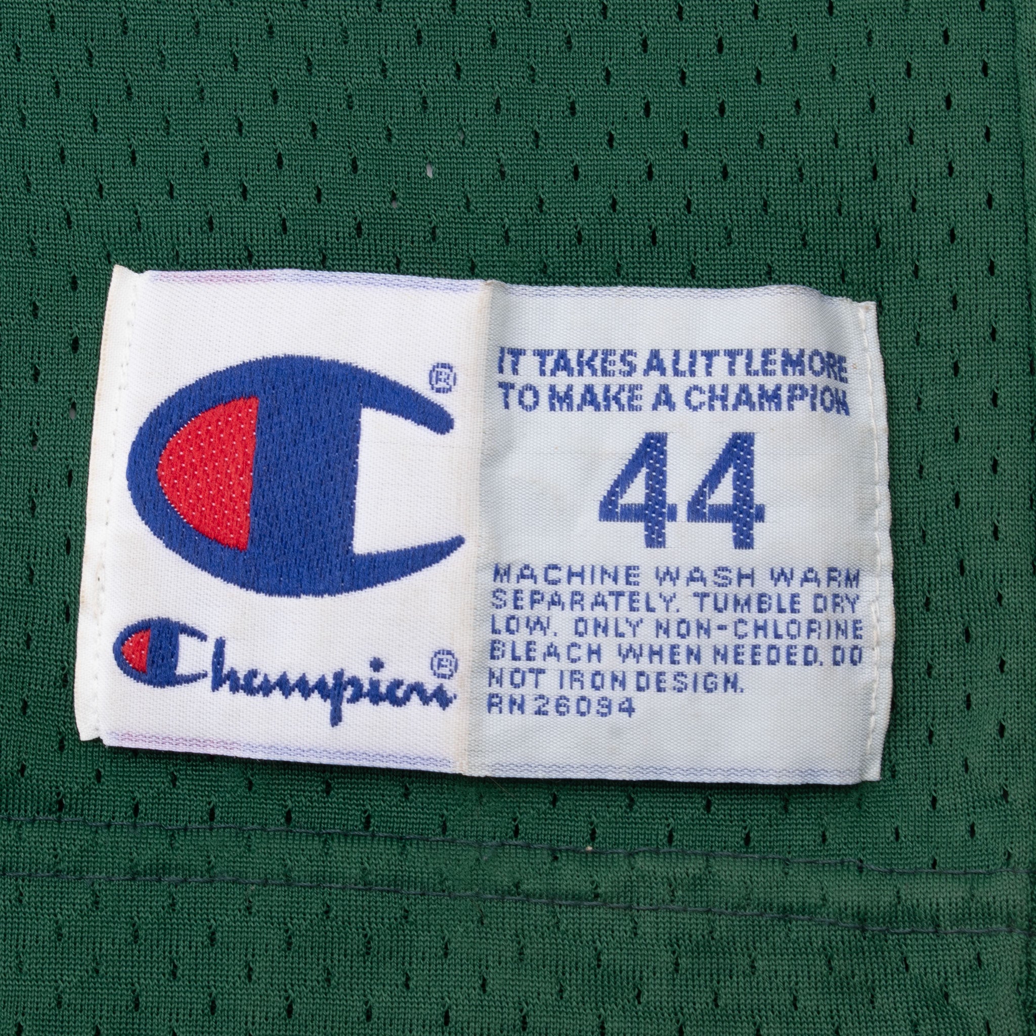 Vintage Nfl Green Bay Packers White #92 Champion Jersey 1990S Size 44