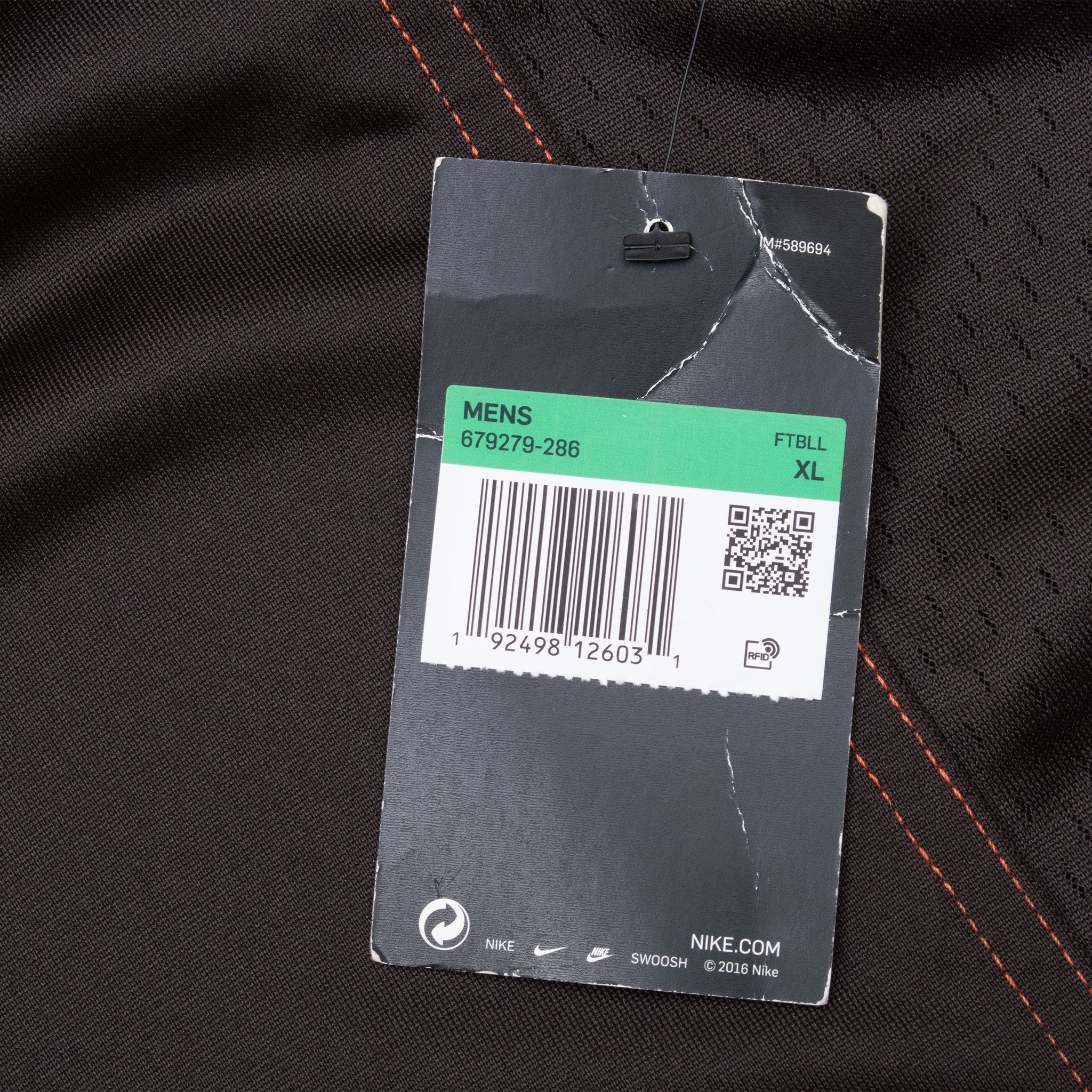 VINTAGE NFL CLEVELAND BROWNS BECKHAM JR #13 NIKE JERSEY 2016 SIZE XL DEADSTOCK