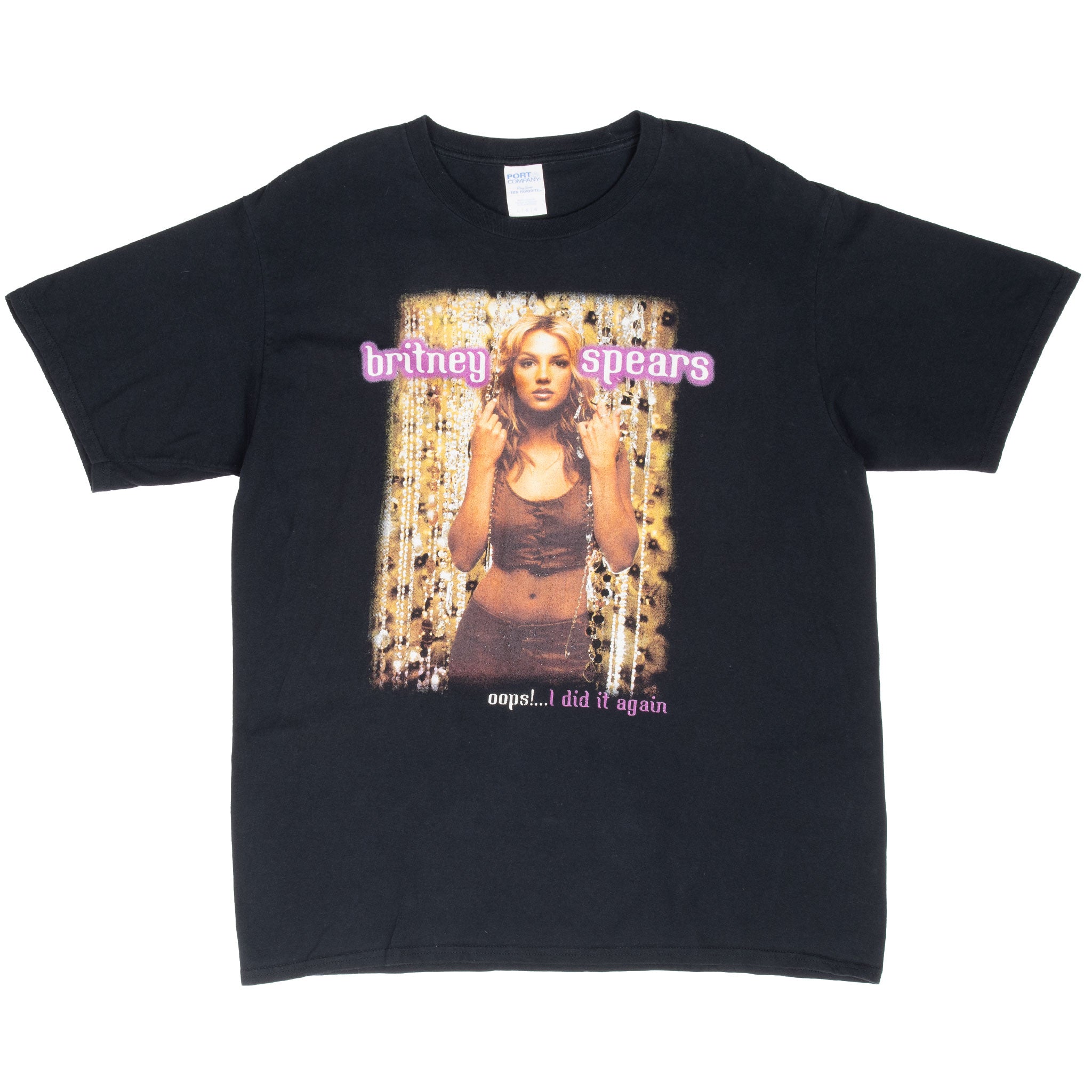 Vintage Britney Spears Oops I Did It Again Shirt 2000S Size Large