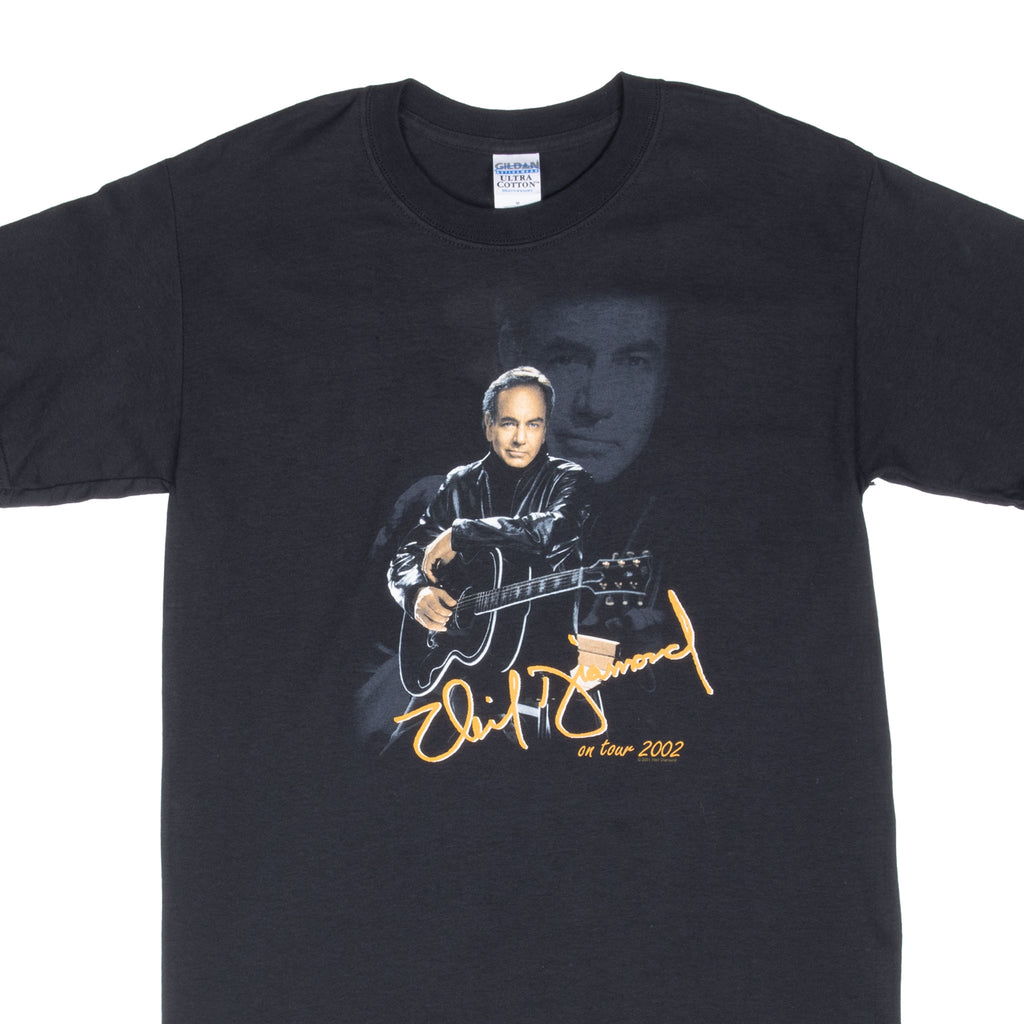 Vintage Neil Diamond In Live Concert 2002 Tee Shirt Size Medium