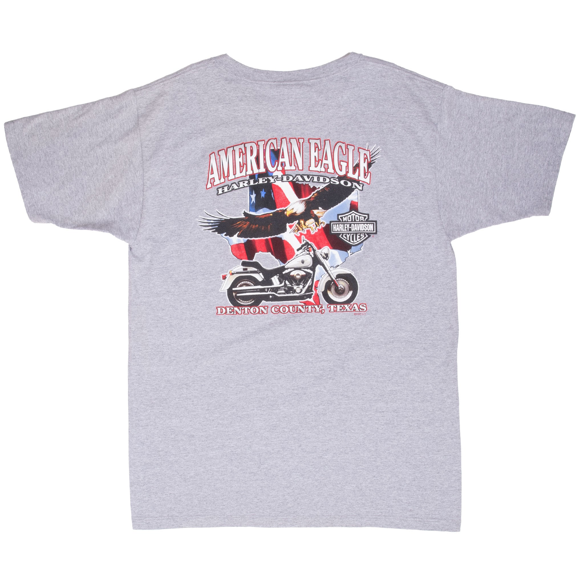 Vintage Harley Davidson American Eagle 2006 Tee Shirt Size XL Made In Usa