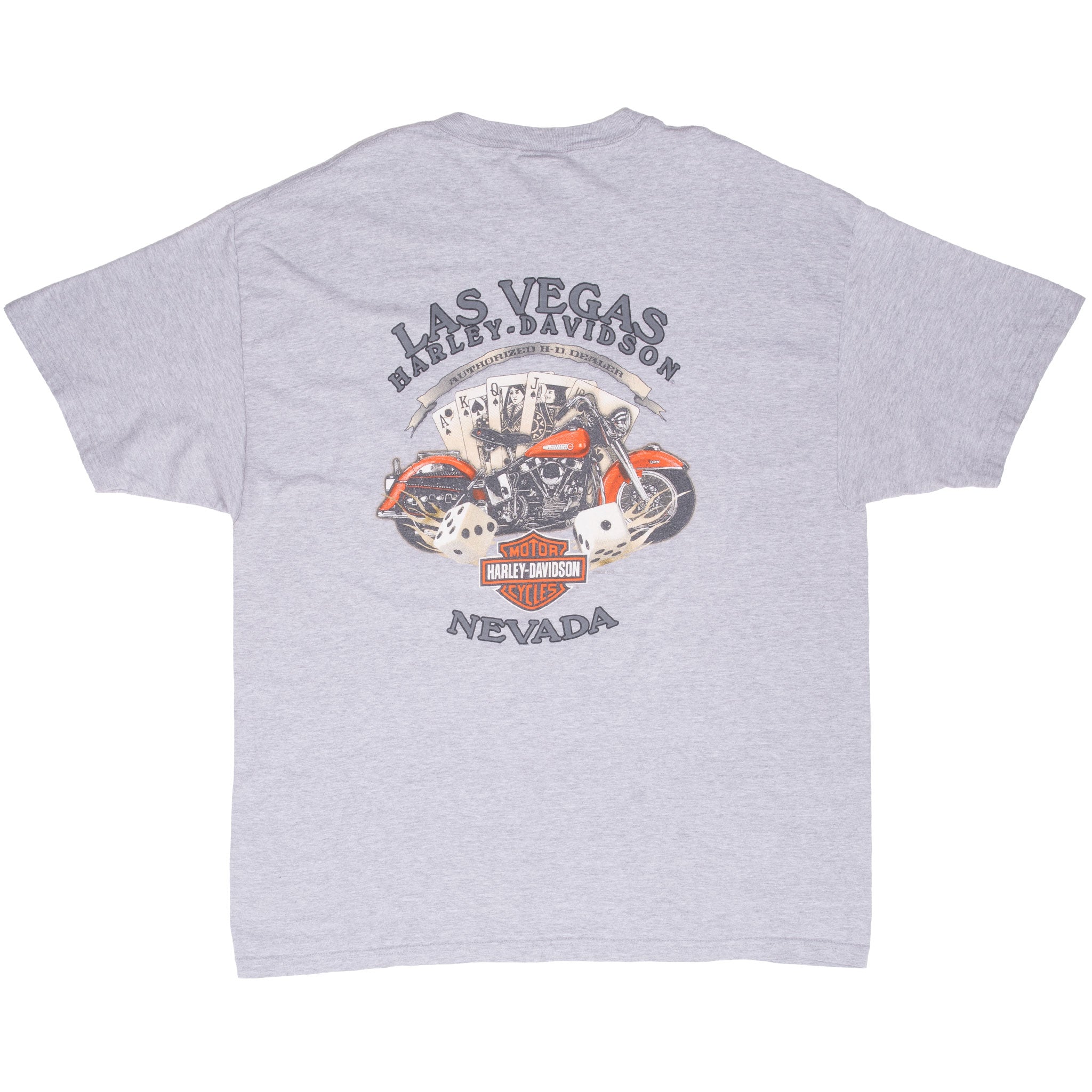 Vintage Harley Davidson Las Vegas Tee Shirt 2007 Size XL Made In USA