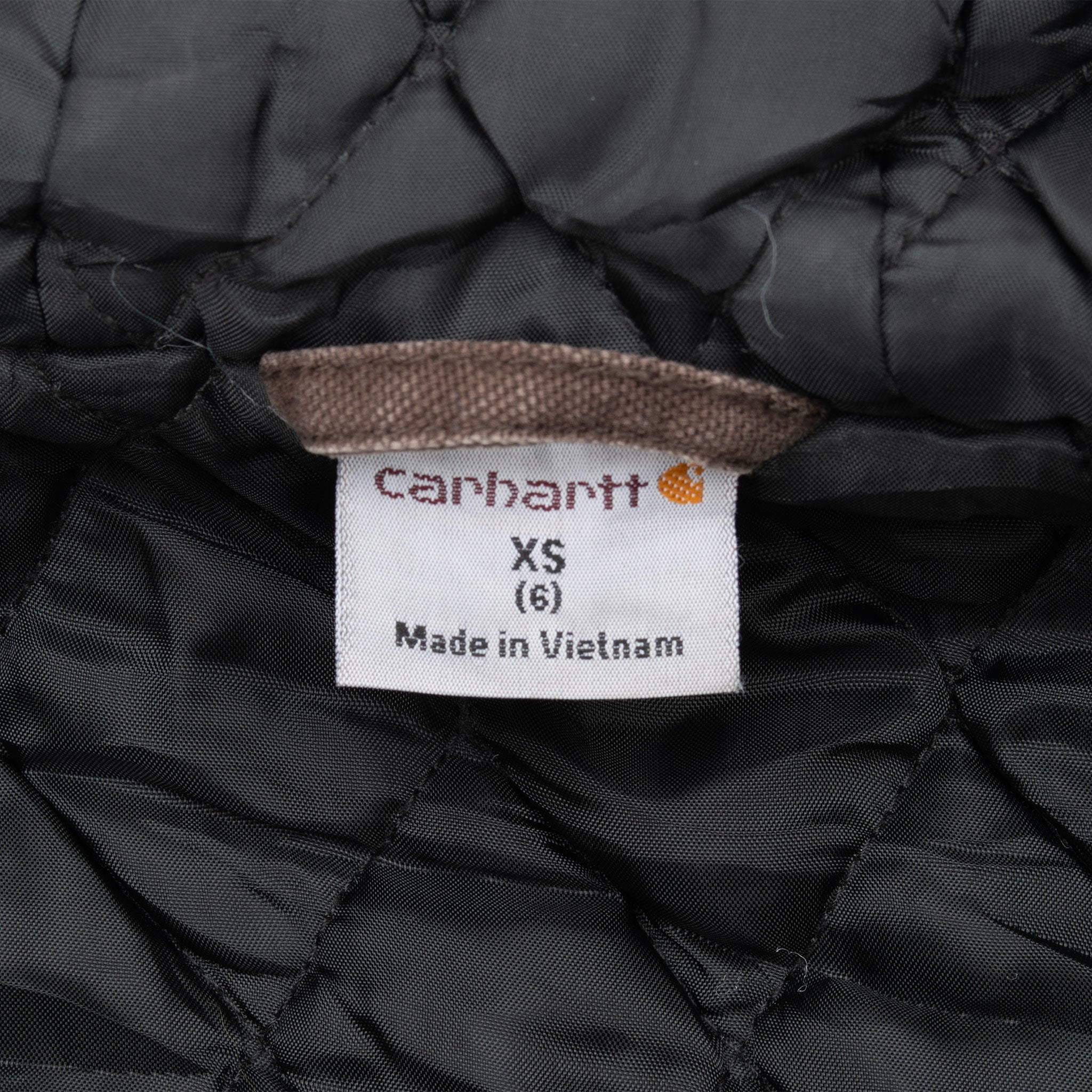 Vintage Carhartt Brown Active Worker Jacket Size Xs Youth