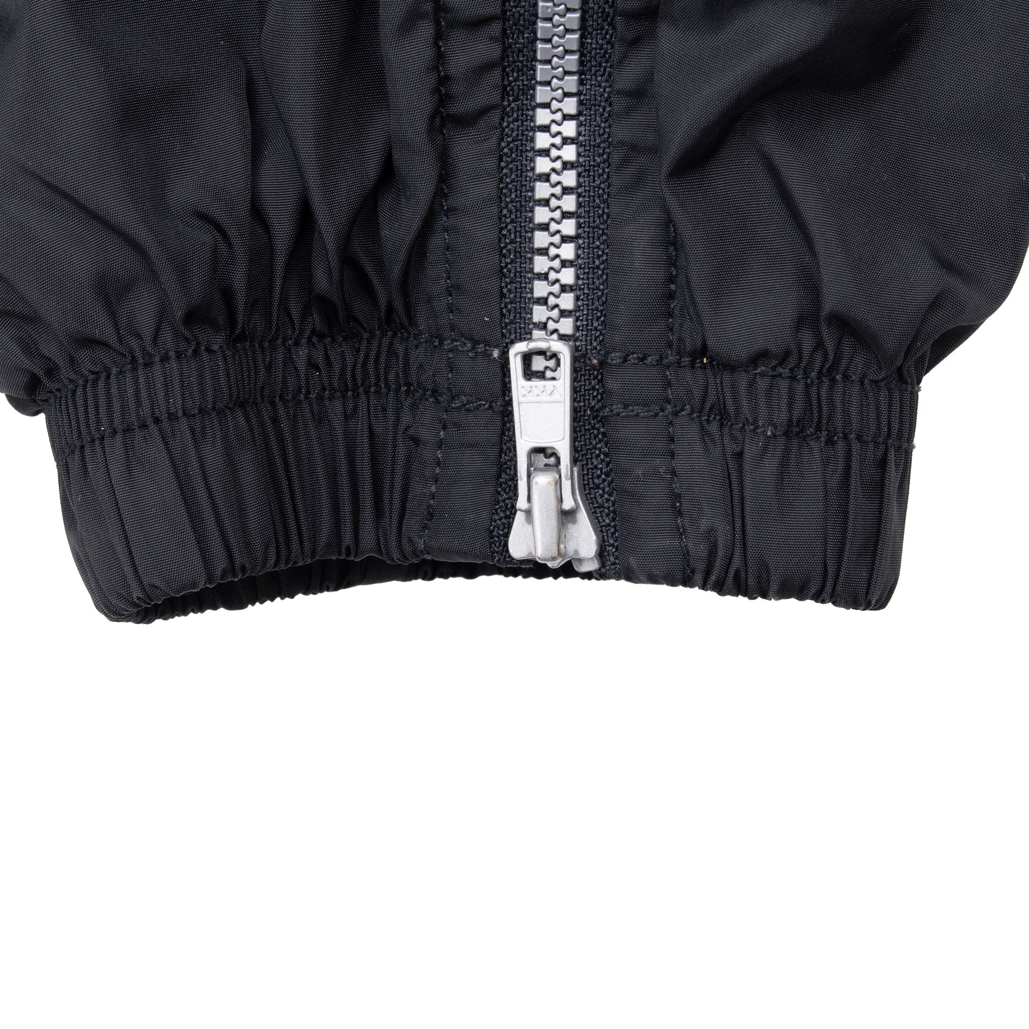 Vintage Nike Classic Swoosh Black Nylon Track Pants 1990S Size Large