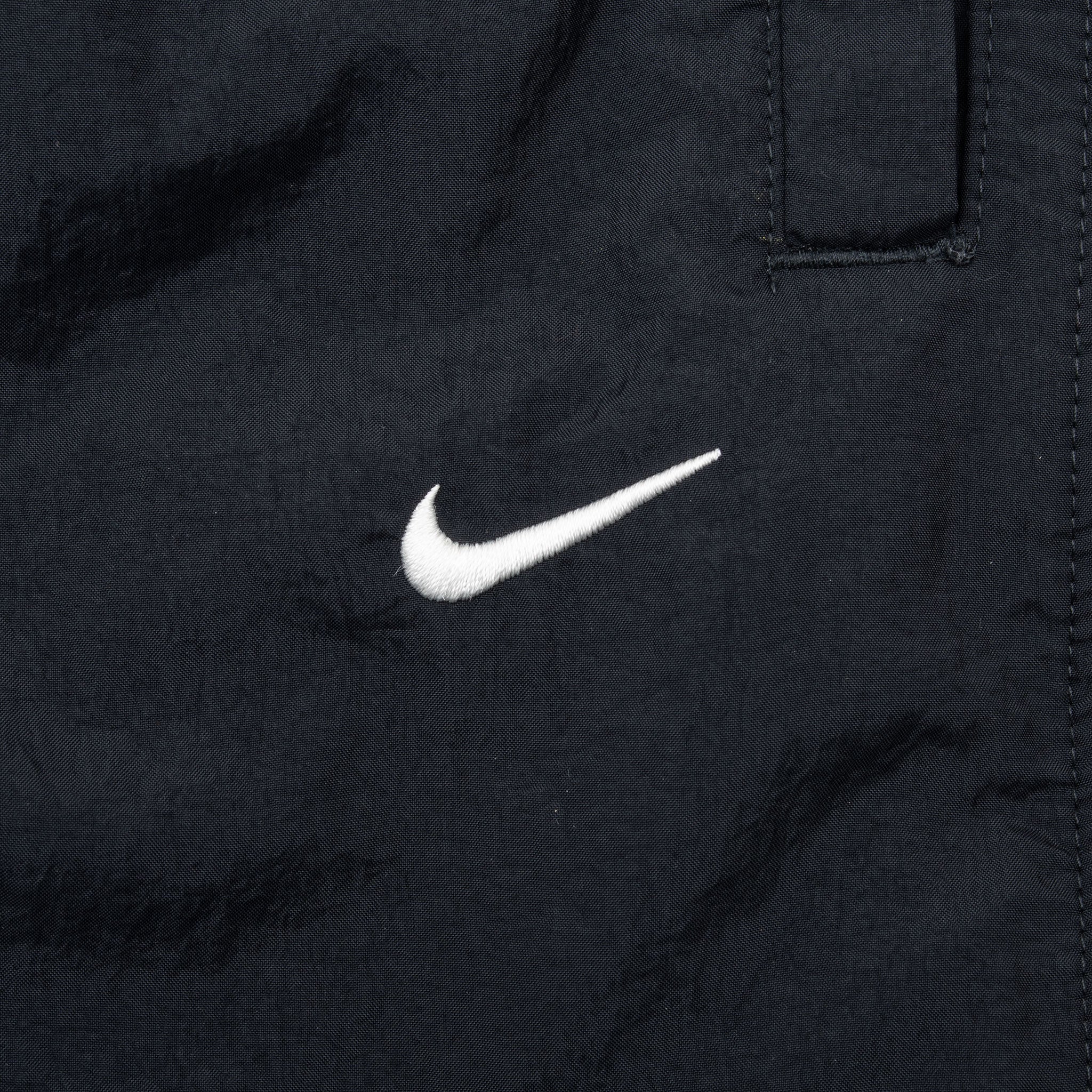 Vintage Nike Black Thermal Track Pants 2000S Size Large