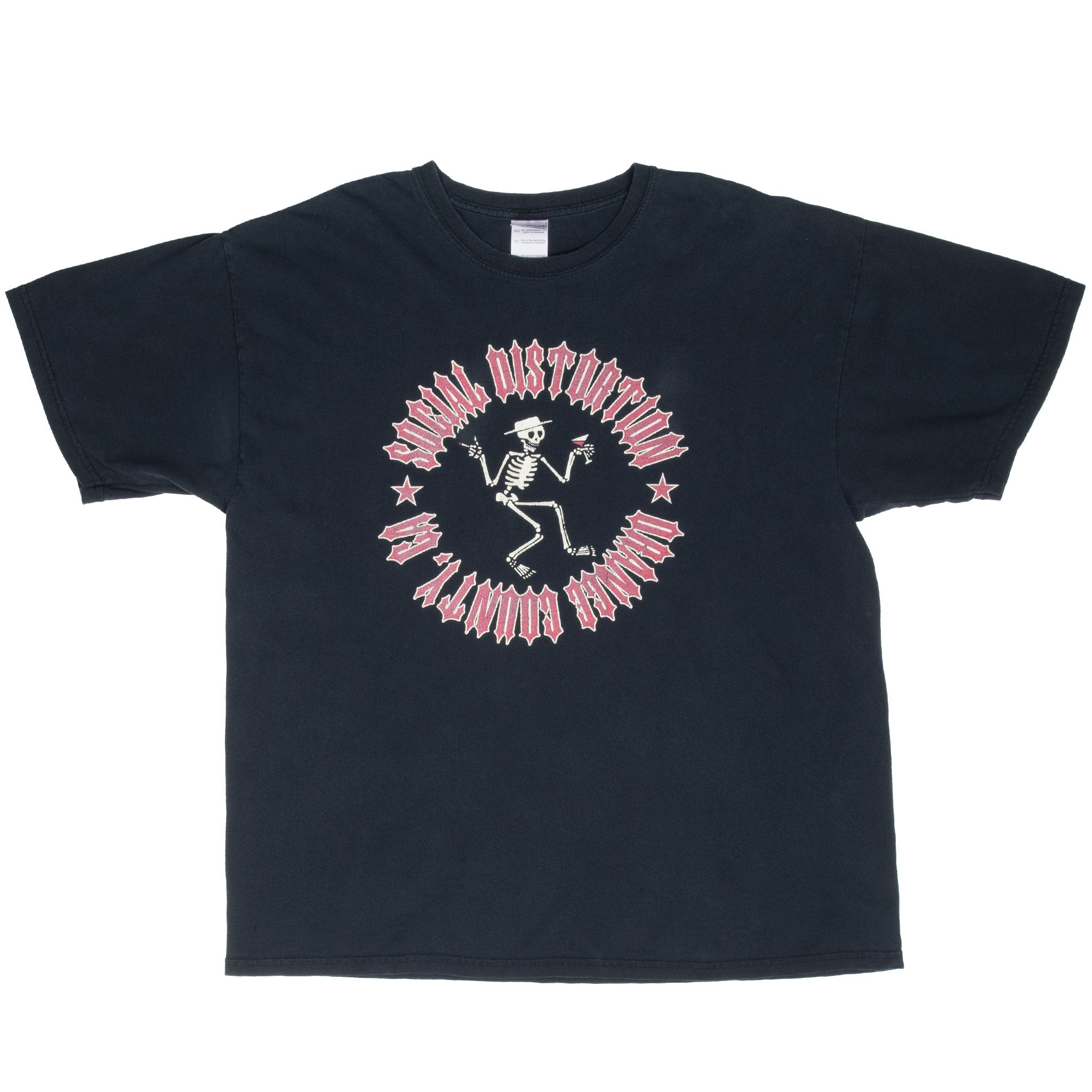 Vintage Social Distortion Rock Tee Shirt 2000S Size XL