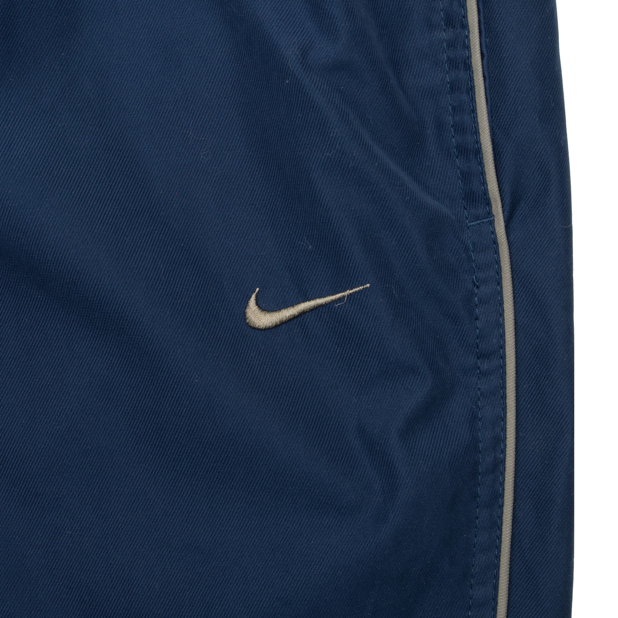 Vintage Nike Classic Swoosh Blue Track Pants 1990S Size Large