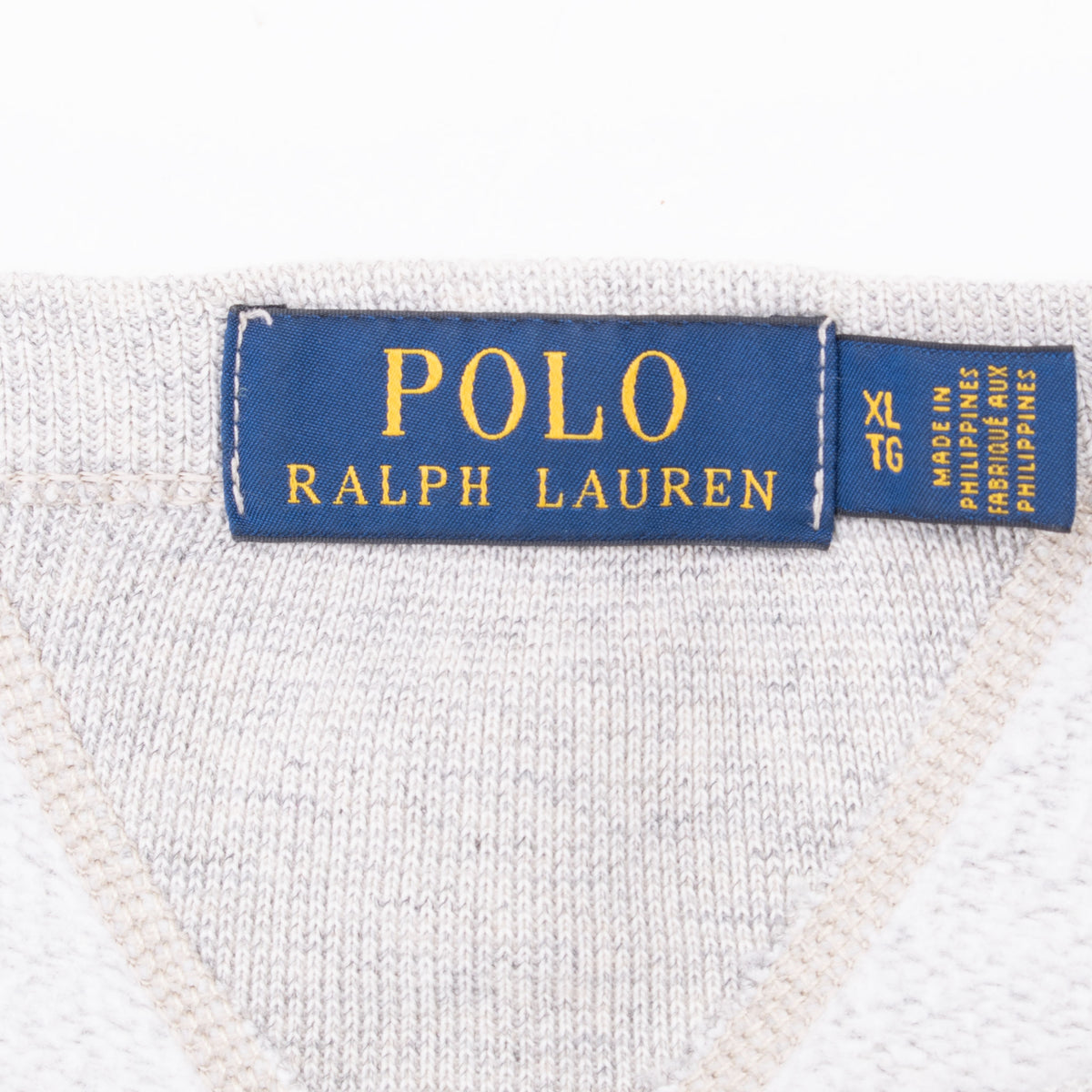 Vintage Ralph Lauren Grey Athletic Department Crewneck Sweatshirt Size Xl