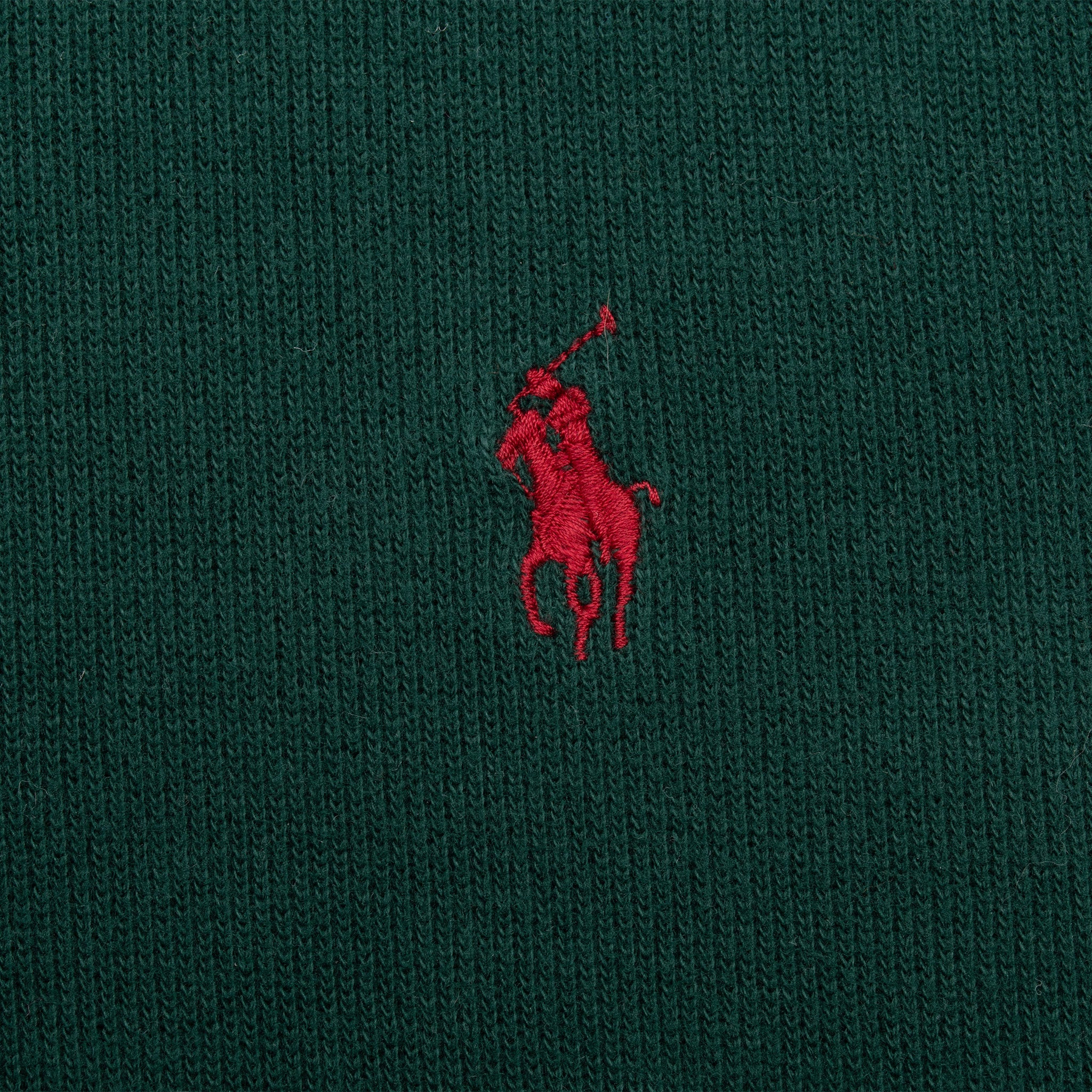 Vintage Polo Ralph Lauren Green Quarter 1/4 Zip Sweater 1990S Size Large