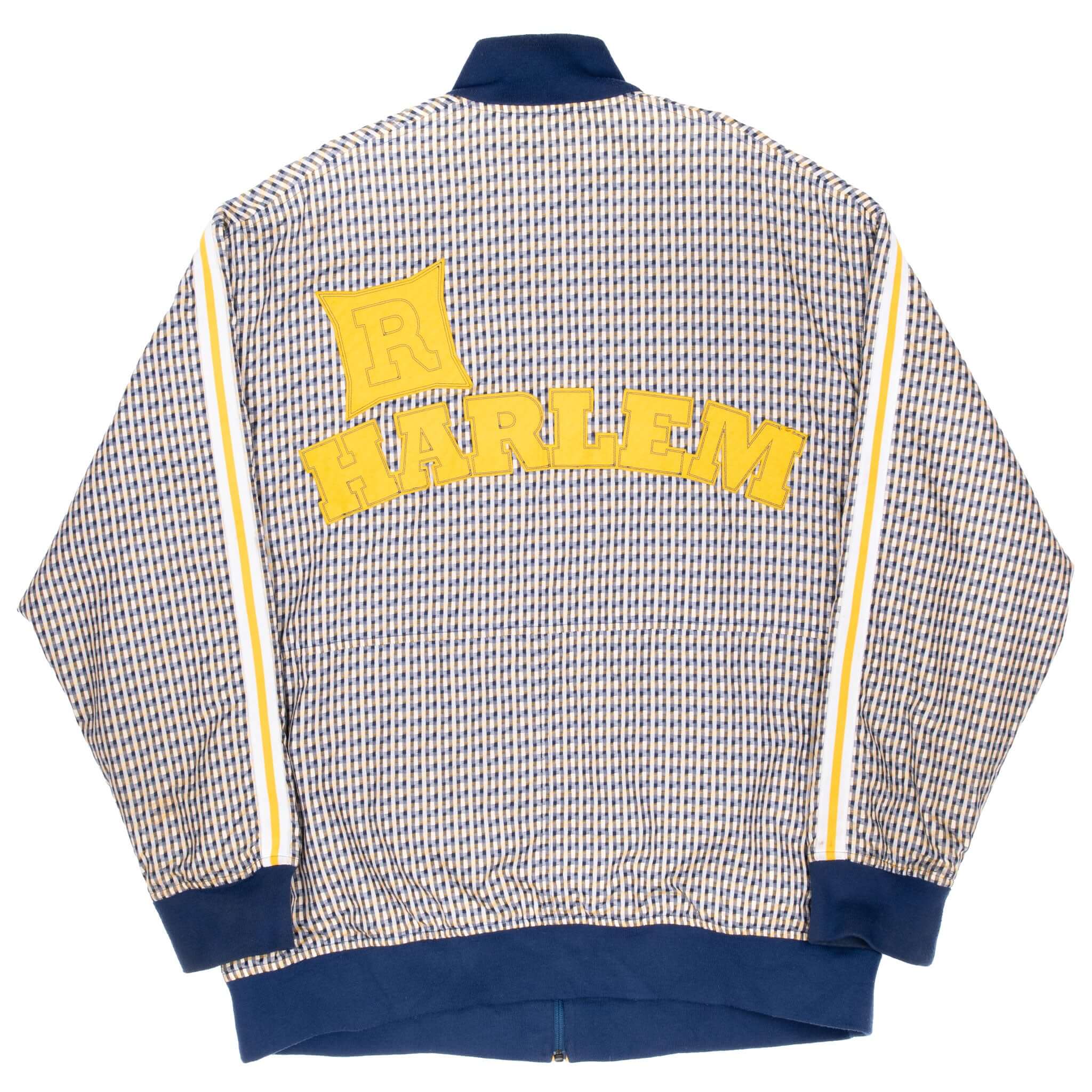 Vintage Nike Harlem Rens Black Fives Basketball Windbreaker Jacket 2000S Size XL