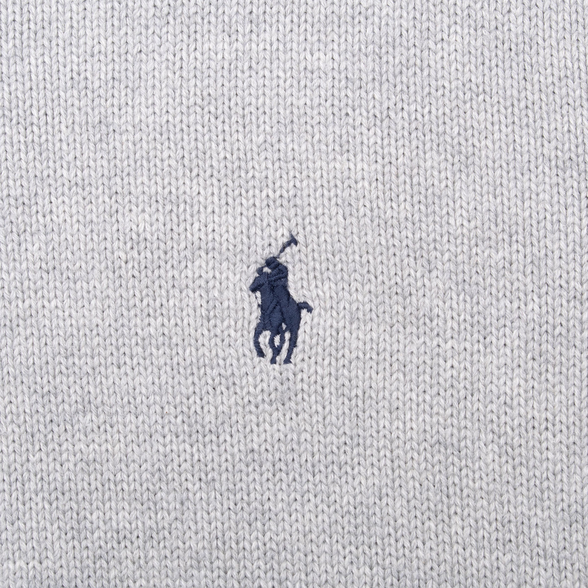 Vintage Ralph Lauren Grey Knit Sweater Crewneck Size XL