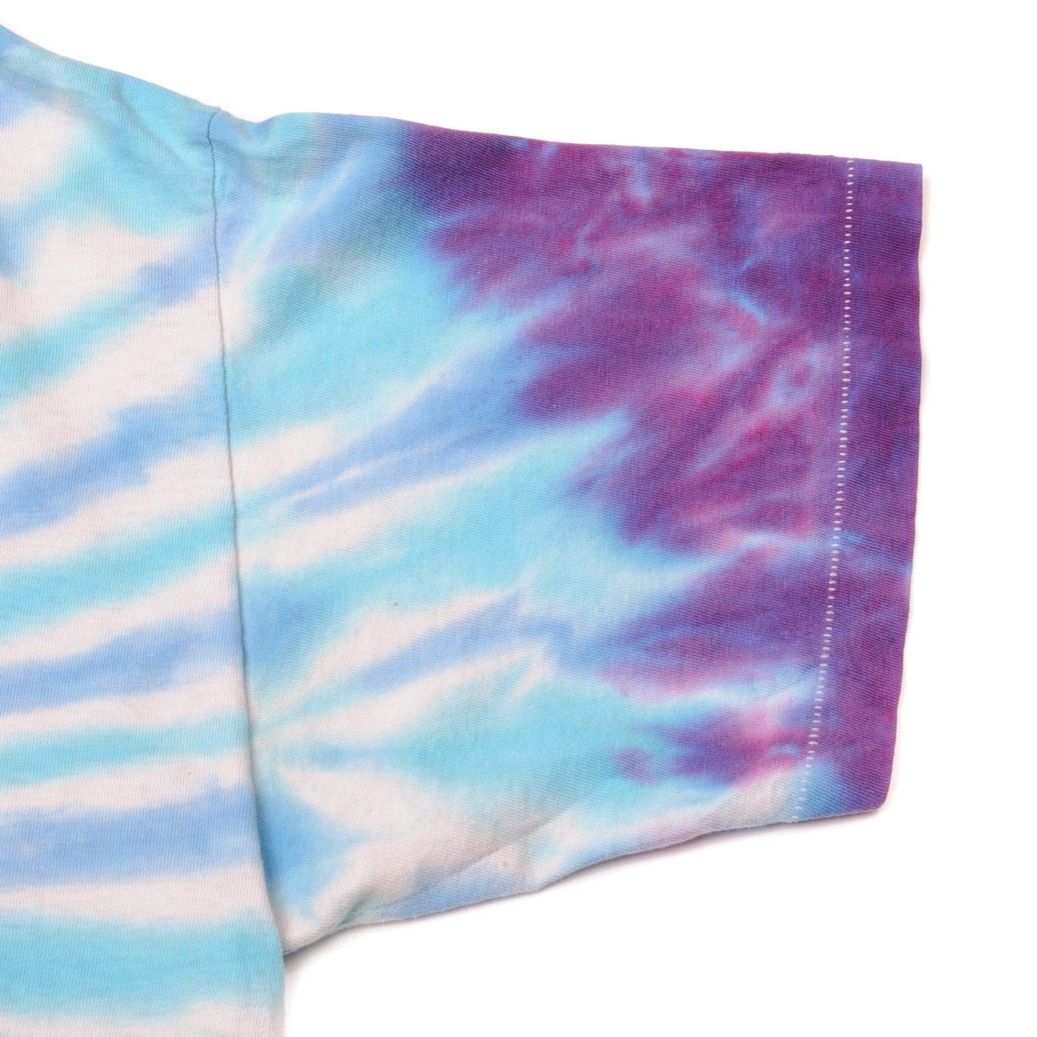 VINTAGE TIE-DYE THE GRATEFUL DEAD SKI TEE SHIRT 1991 SIZE XL MADE IN USA