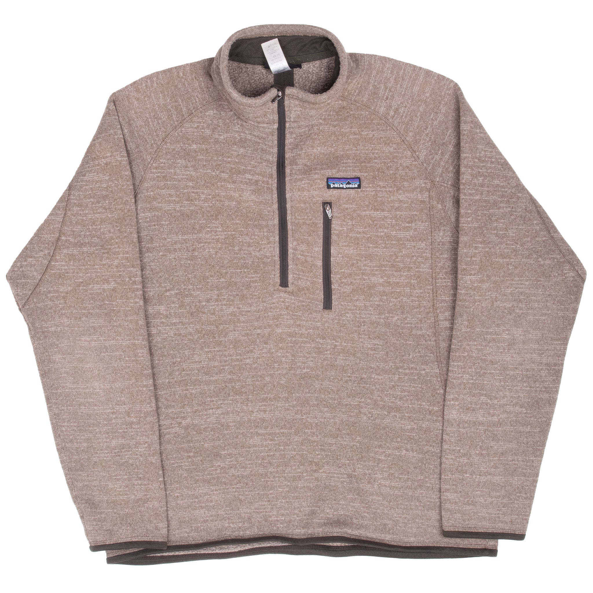 VINTAGE PATAGONIA BROWN PULLOVER BETTER SWEATER HALF ZIP FLEECE 2010S JACKET LARGE
