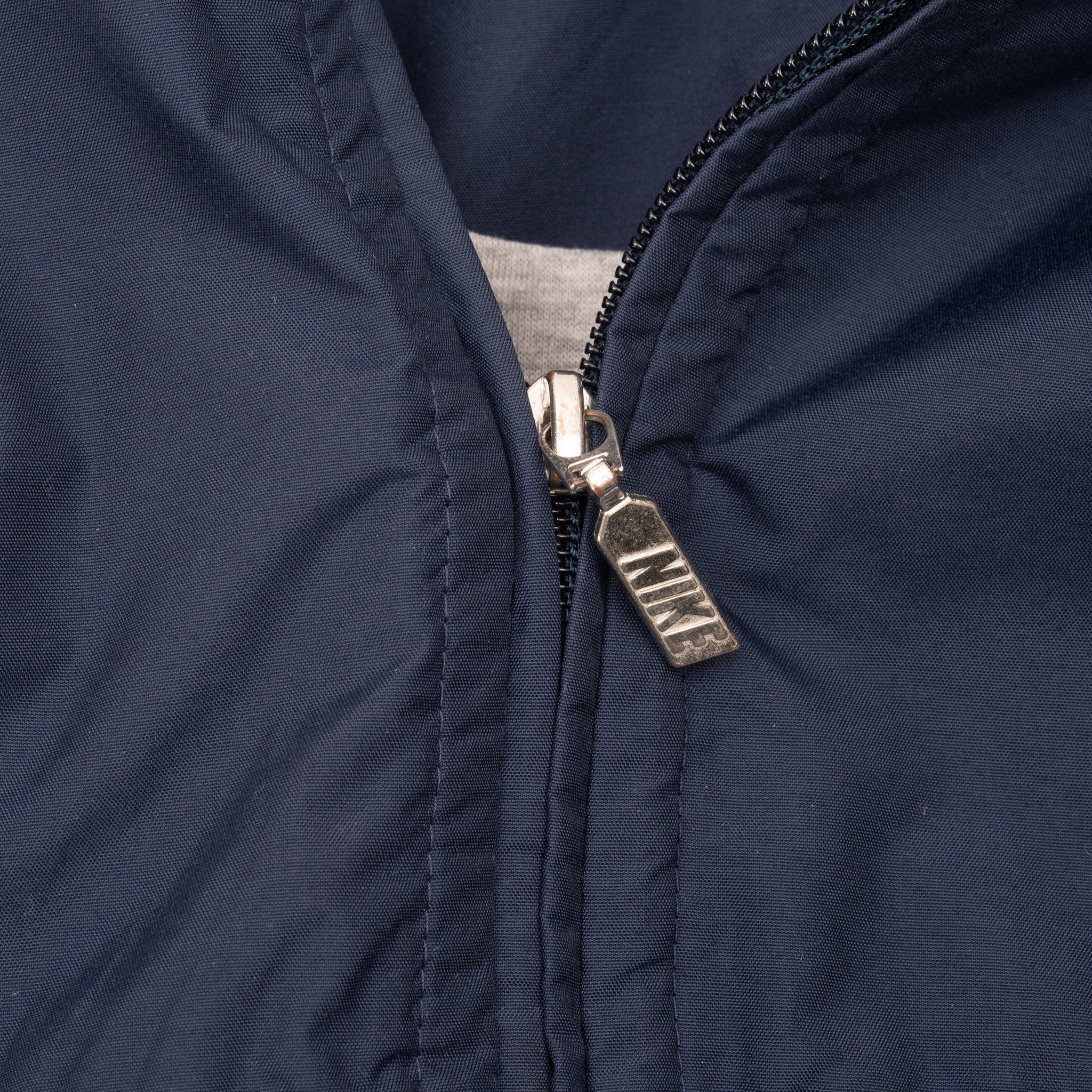 Vintage Nike Classic Swoosh Blue Windbreaker Jacket 2000S Size Medium