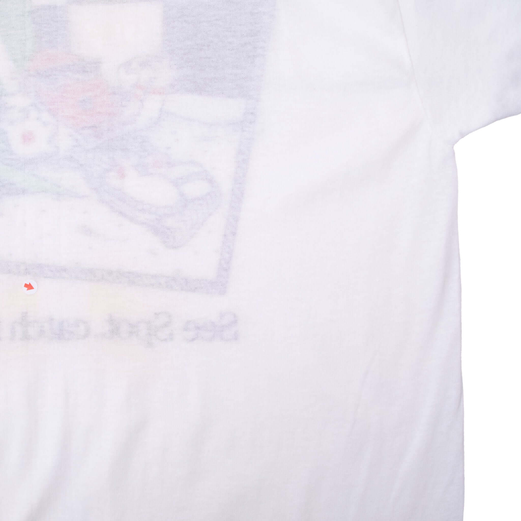 VINTAGE 7UP SODA 1988 WHITE TEE SHIRT MEDIUM MADE IN USA