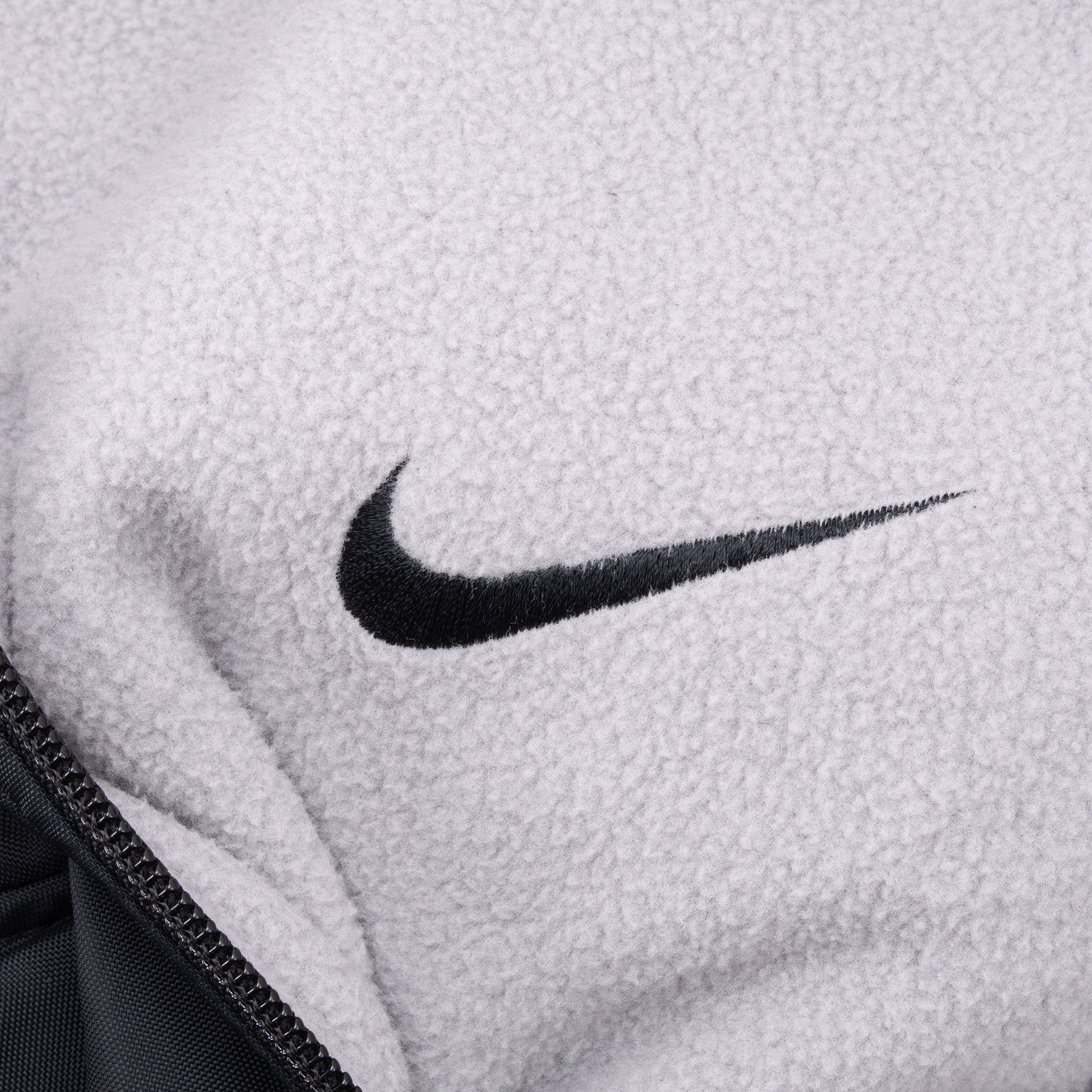 Vintage Nike Black Hooded Reversible Windbreaker Jacket 2000S Size Large