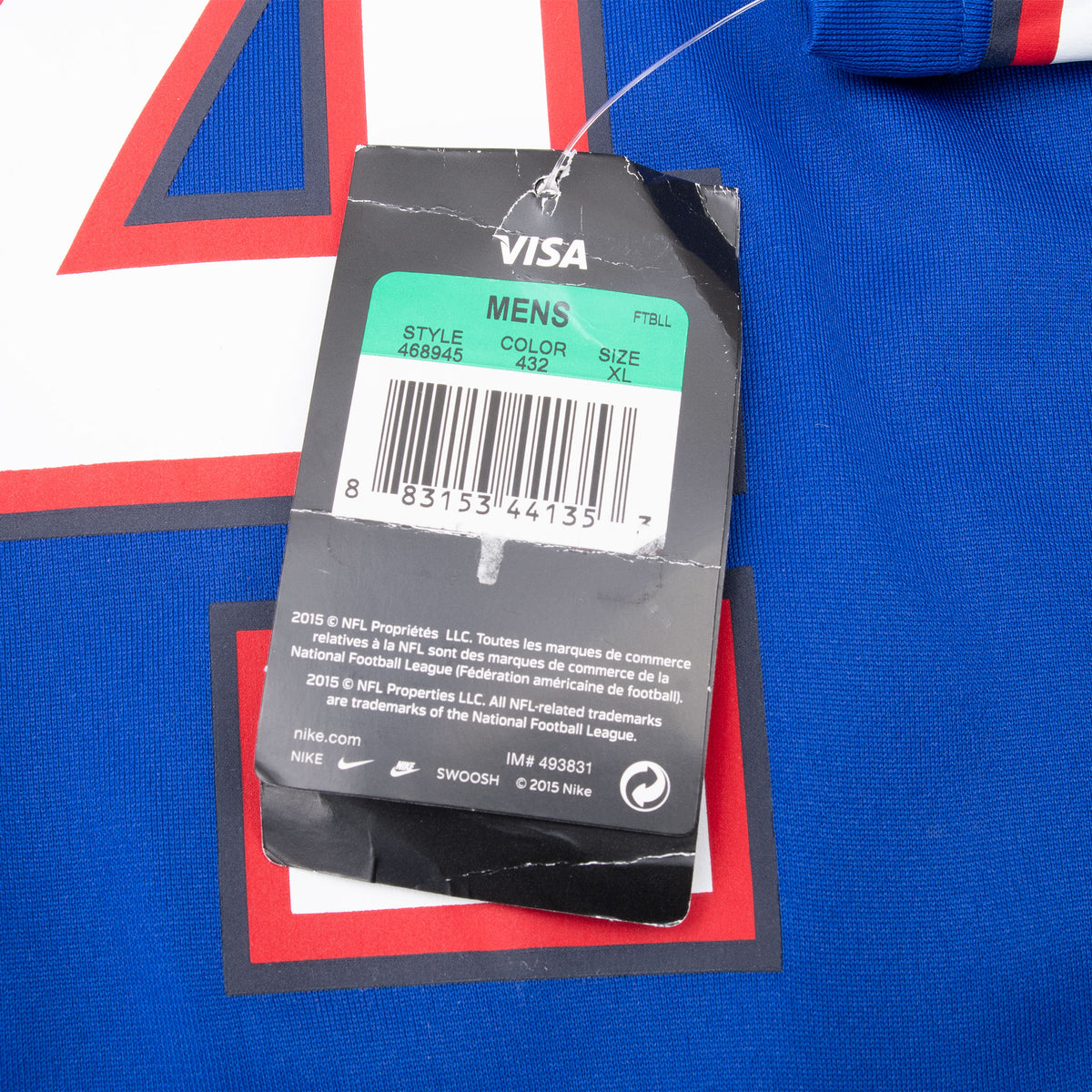 Vintage Nfl Buffalo Bills Watkins #14 Nike Jersey 2015 Size XL Deadstock