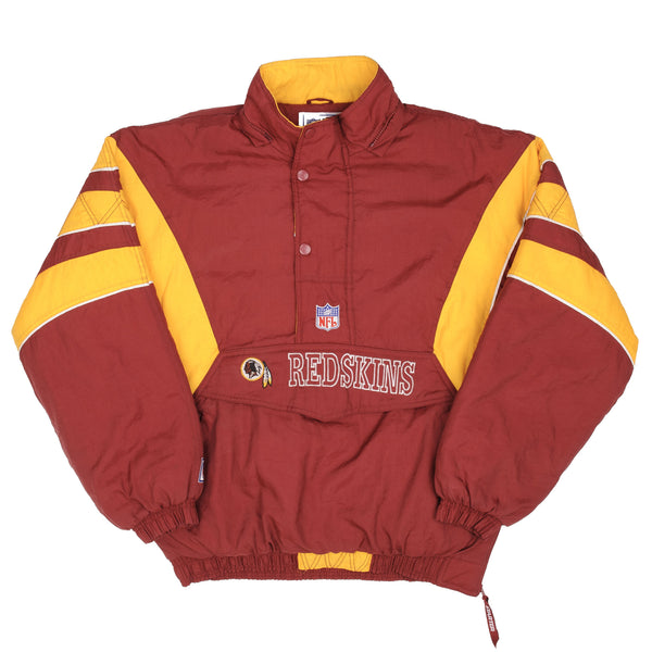 Vintage Nfl Washington Redskins Proline Pull Over Jacket 1990S Size XL