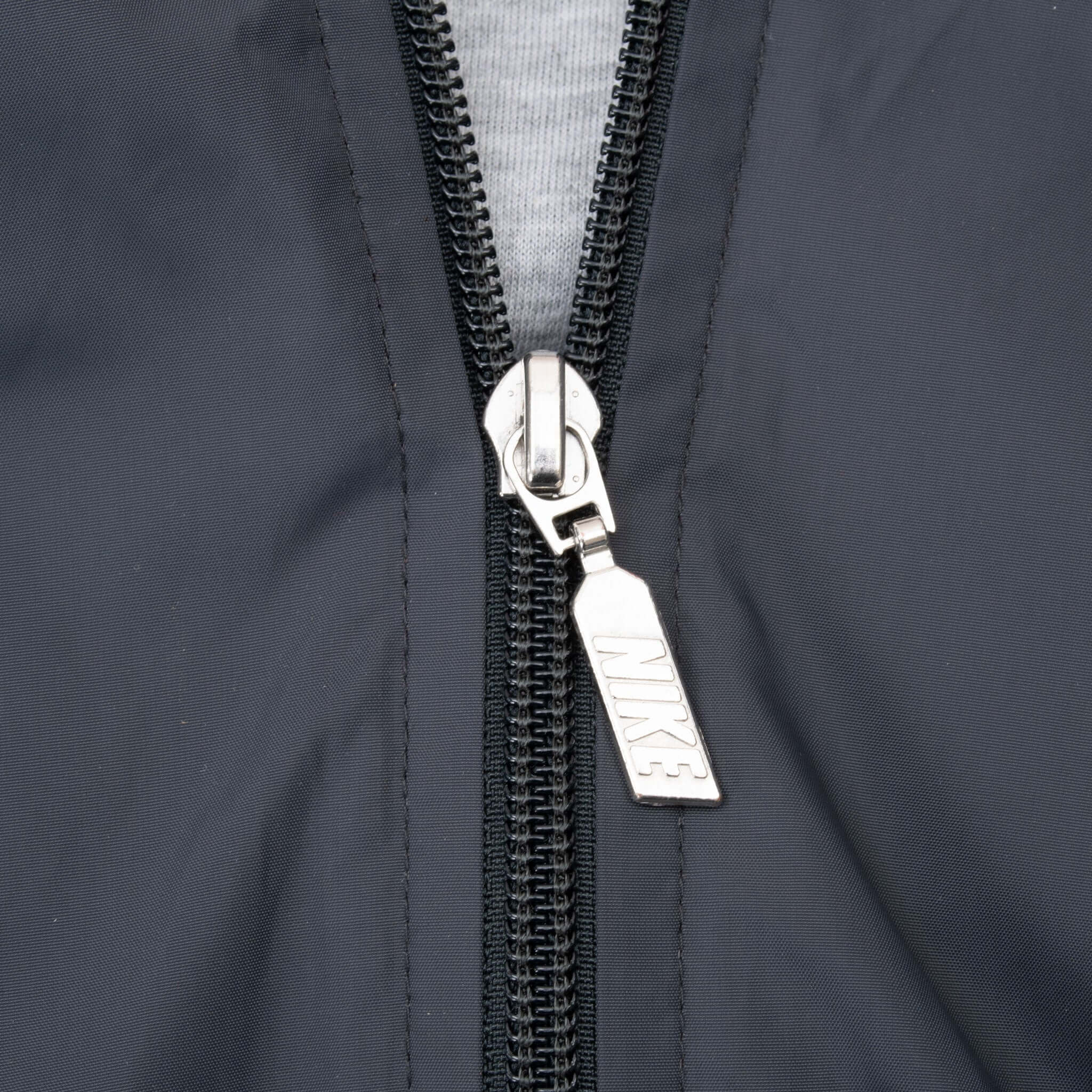 Vintage Nike Classic Swoosh Grey And Red Windbreaker Jacket 2000S Size XL