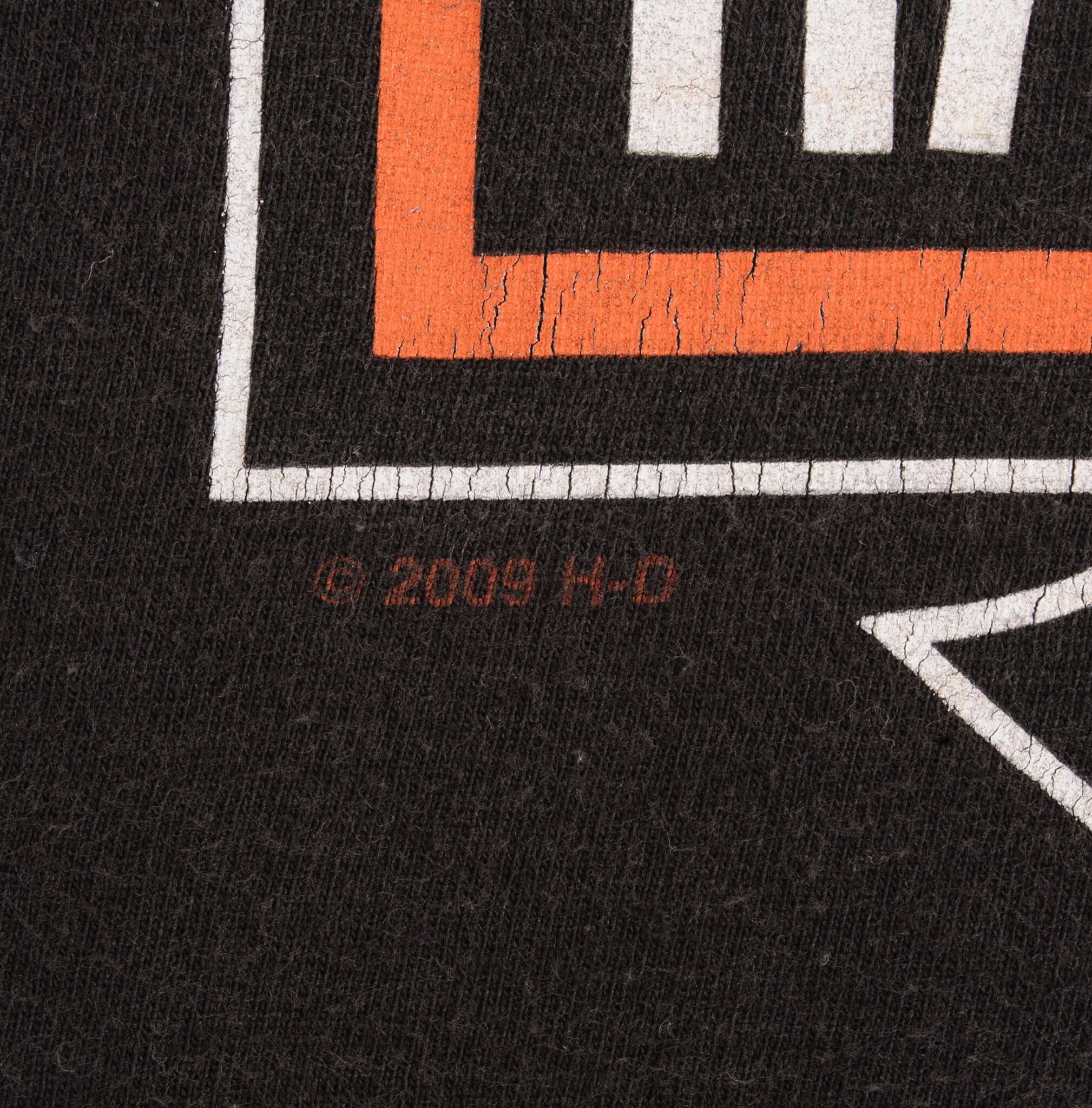 Vintage Harley Davidson Feel The Power Kansas City Tee Shirt 2009 Size 3XL