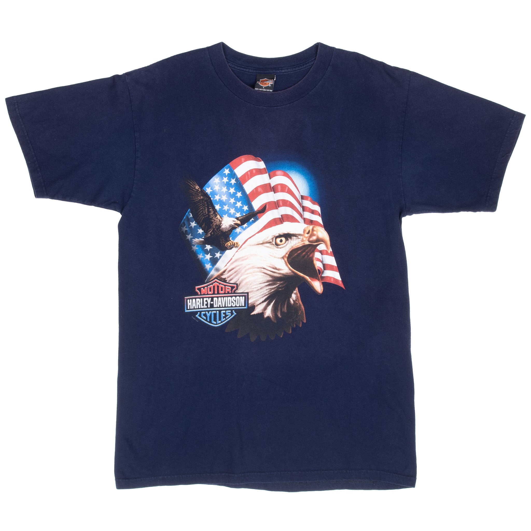Vintage Harley Davidson Boise Idaho 2001 Tee Shirt Size Large