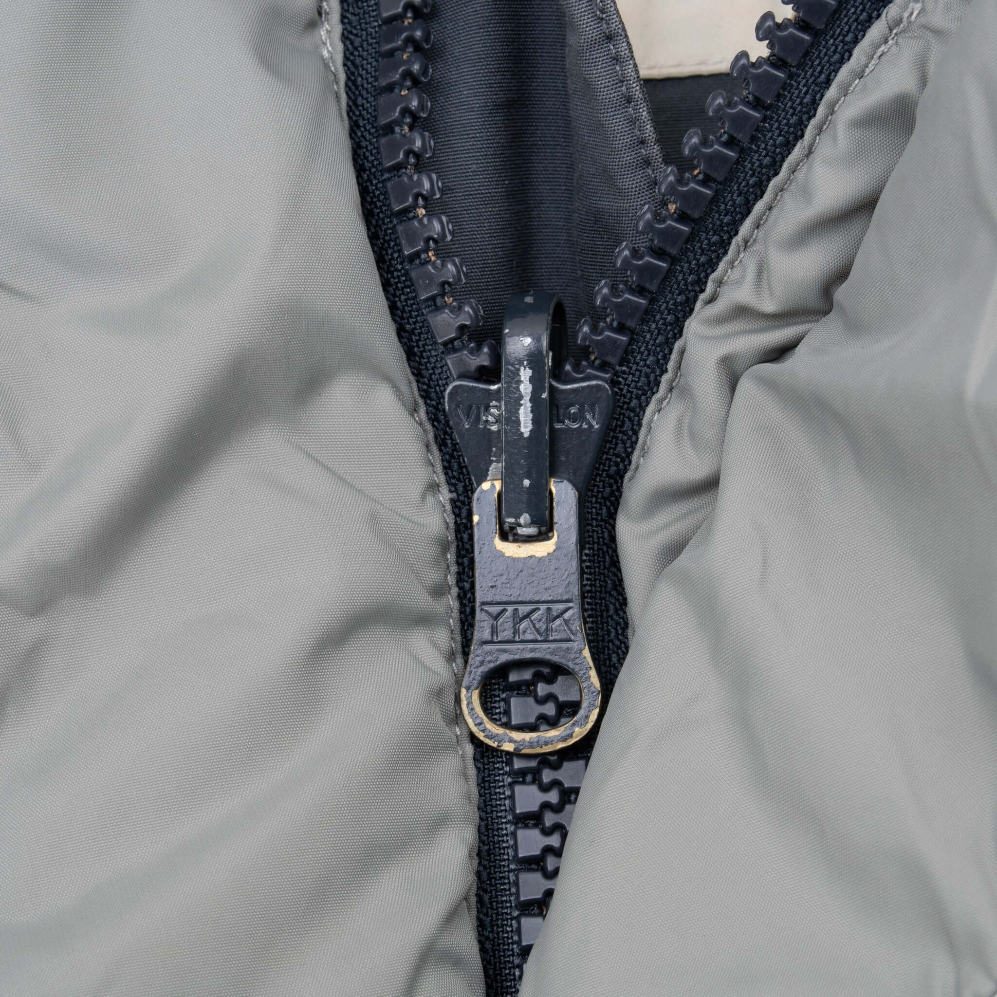 Vintage Nautica Reversible Grey Puffer Jacket 1990S Size Small