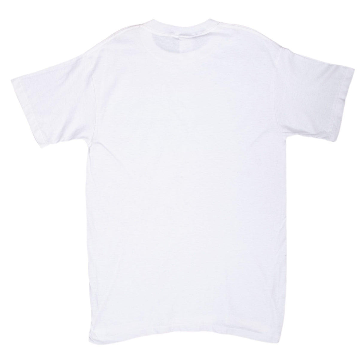 Plain back of white Nike short-sleeve T-shirt