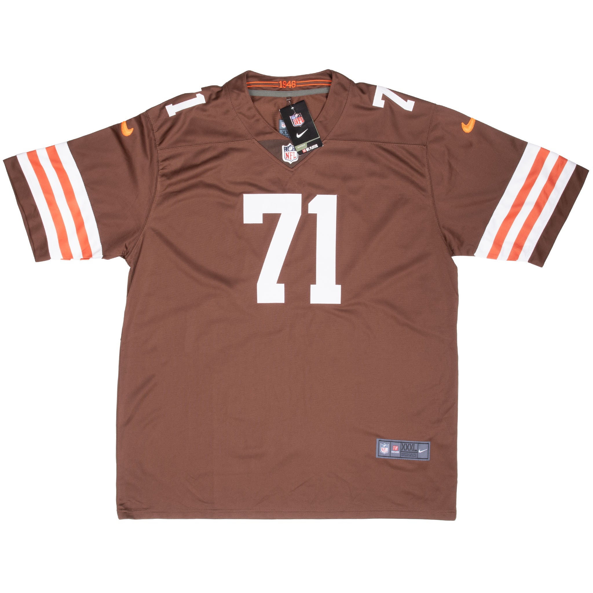 Vintage Nfl Cleveland Browns Willis Jr #71 Nike Jersey 2000S Size 3XL Deadstock