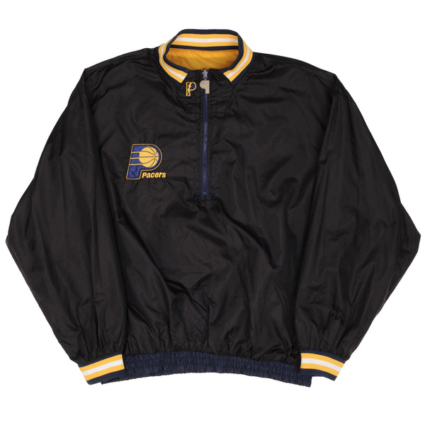 Vintage NBA Pro Player Indiana Pacers 1990S Reversible Pullover Windbreaker Jacket Size XL