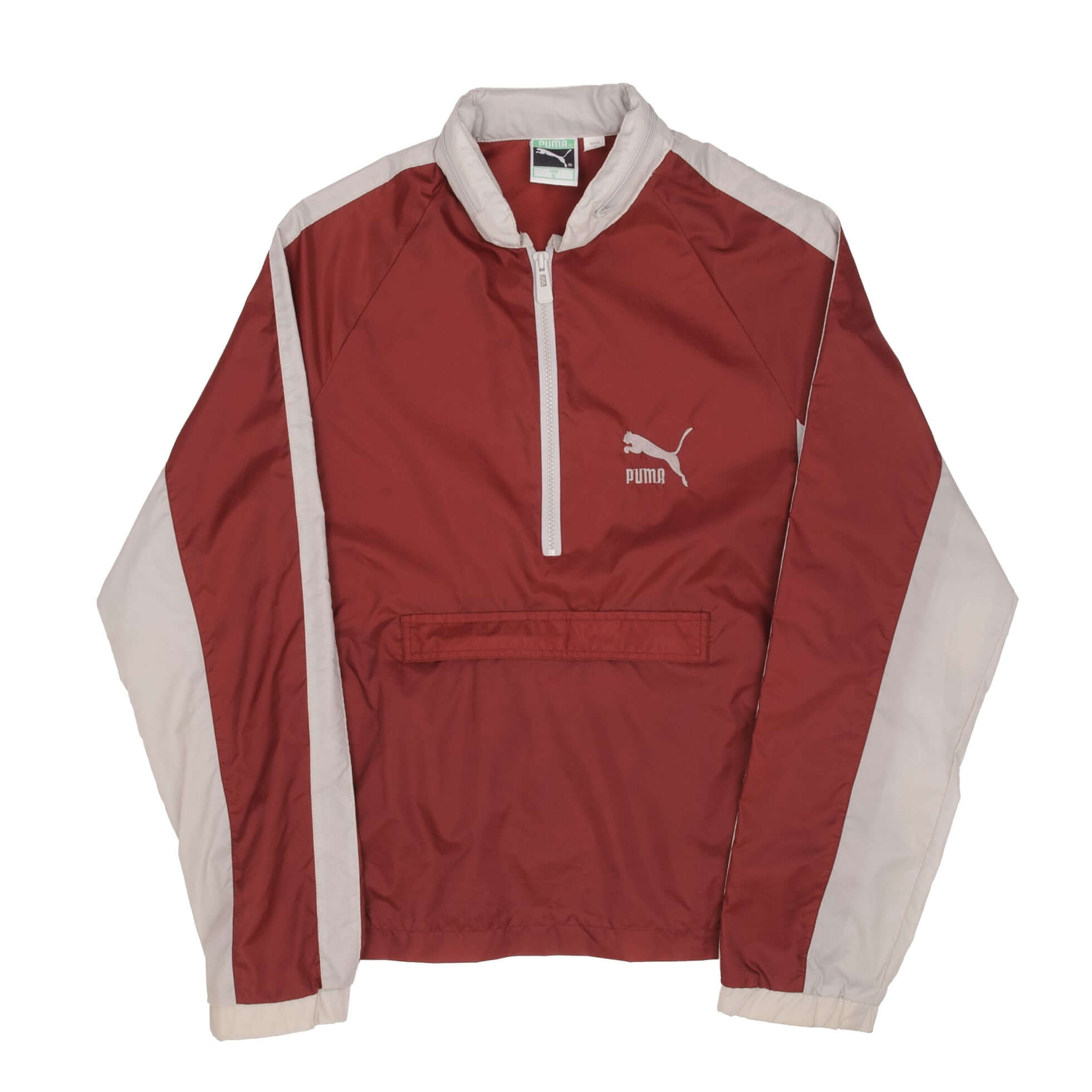 Vintage Puma Pullover Windbreaker Jacket 1980S Size Small