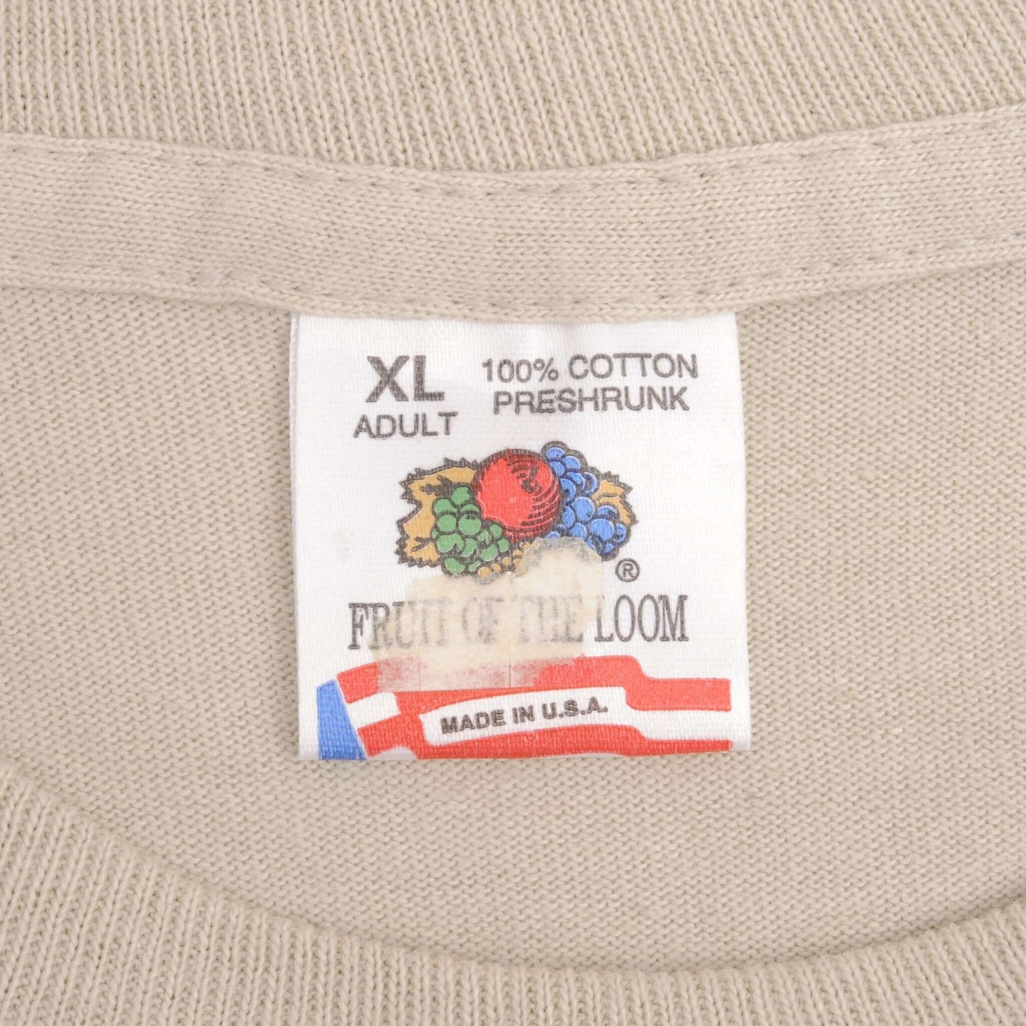 Vintage Hawaii Shark Graphic 1995 Tee Shirt Size XL Made In Usa