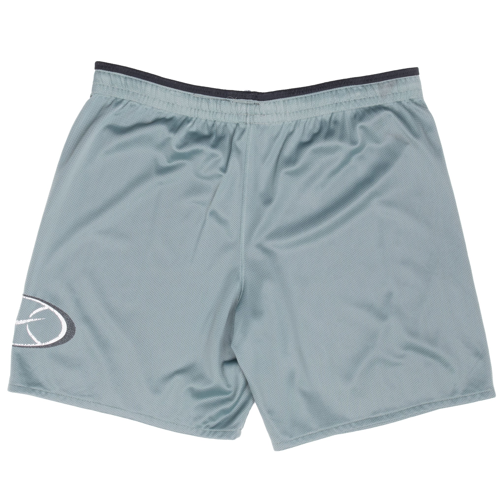 Vintage Nike Sage Green Reversible Basketball Track Shorts 1990S Size Large