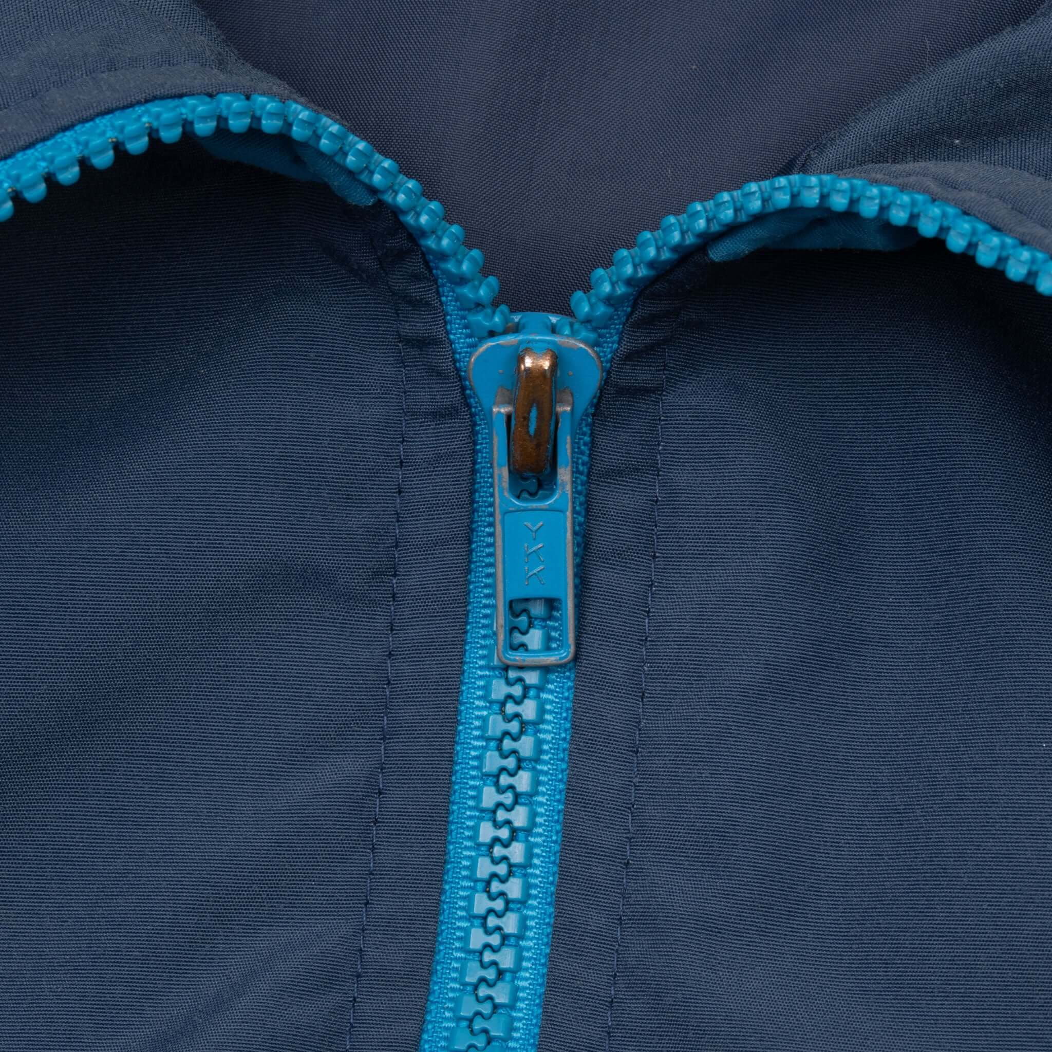 Vintage Nike Blue Windbreaker Jacket Early 1980S Size XL