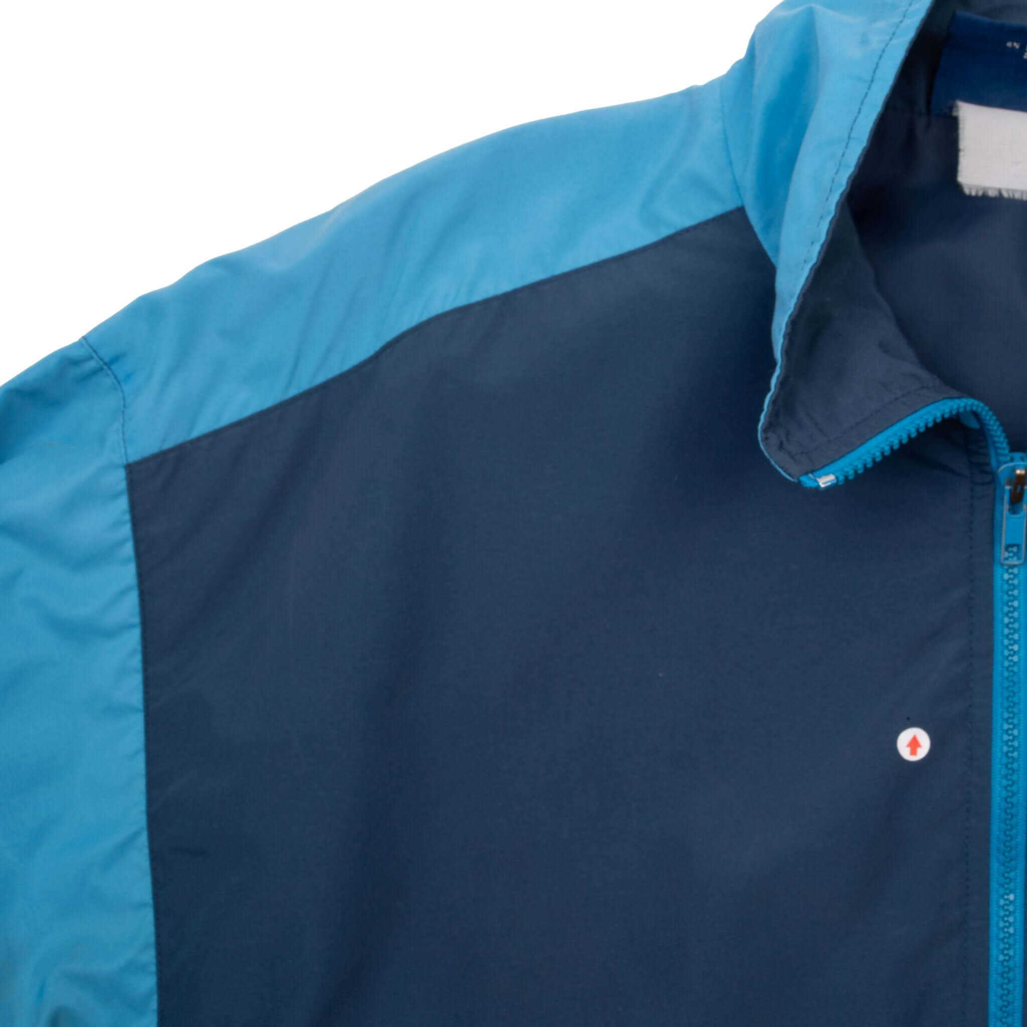 VINTAGE NIKE BLUE WINDBREAKER JACKET EARLY 1980S XL