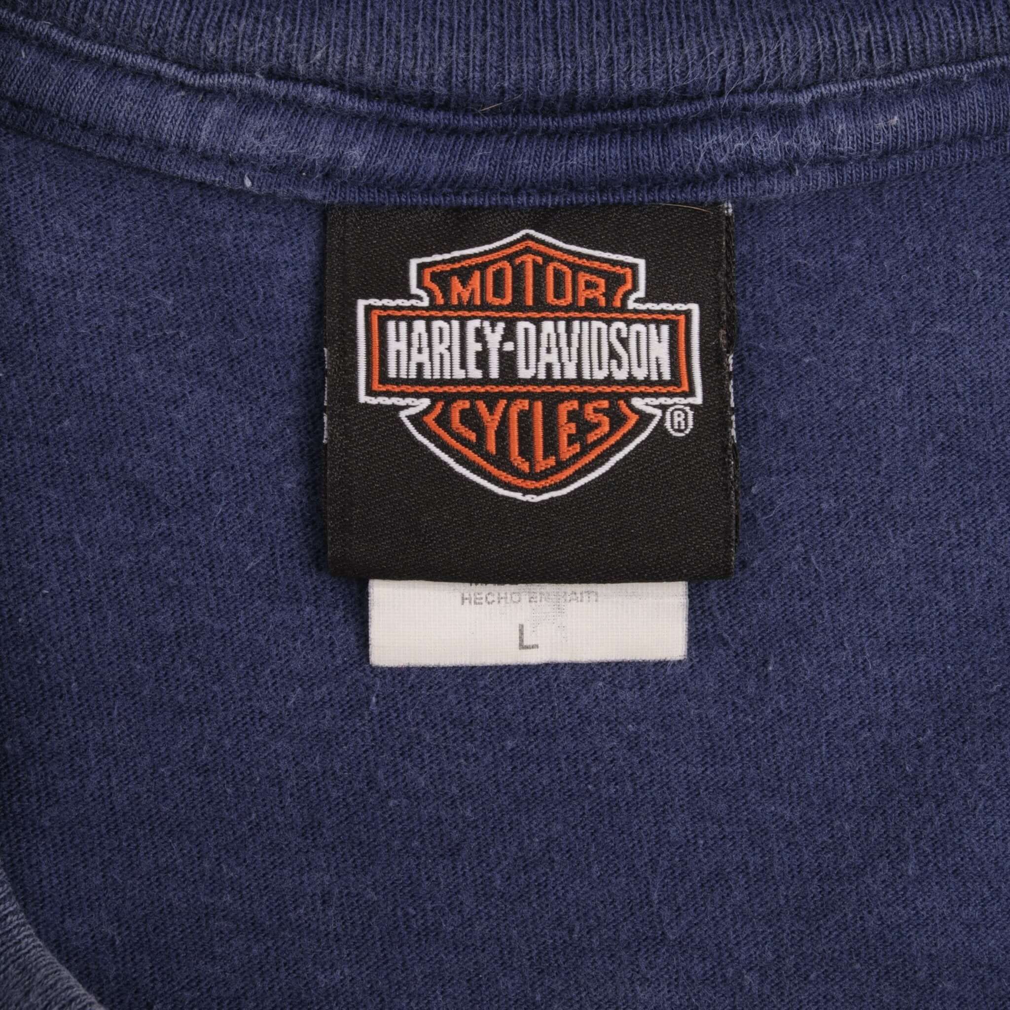 Vintage Harley Davidson New Mexico 2005 Tee Shirt Size Large