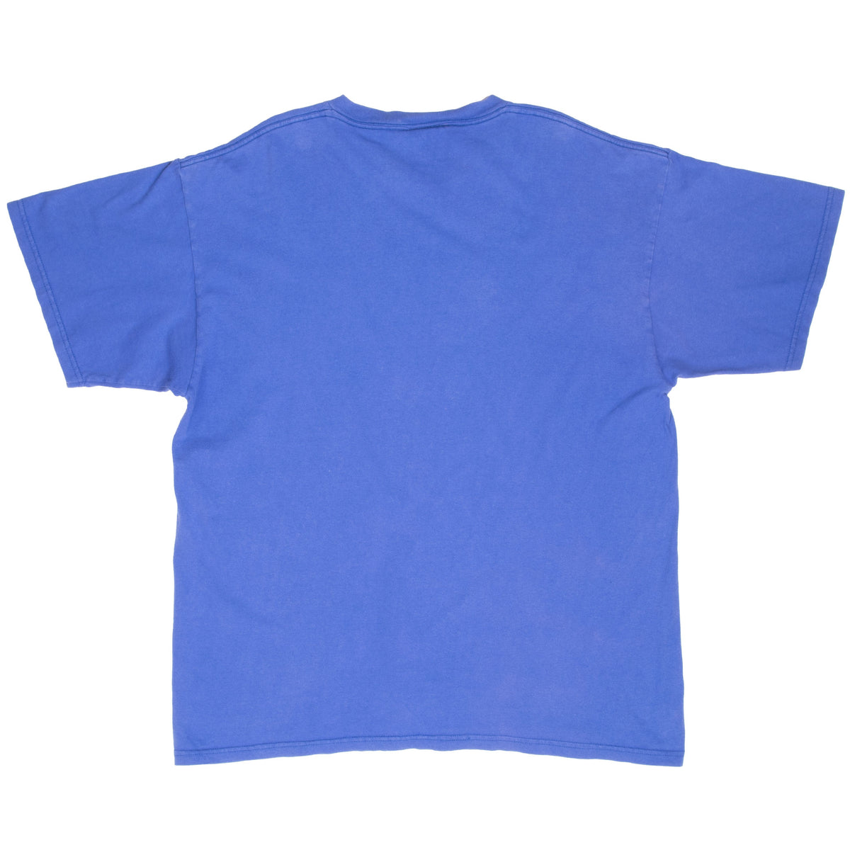 Vintage Nike Classic Swoosh Purple Blue Tee Shirt 1990S Size Large Made In Usa