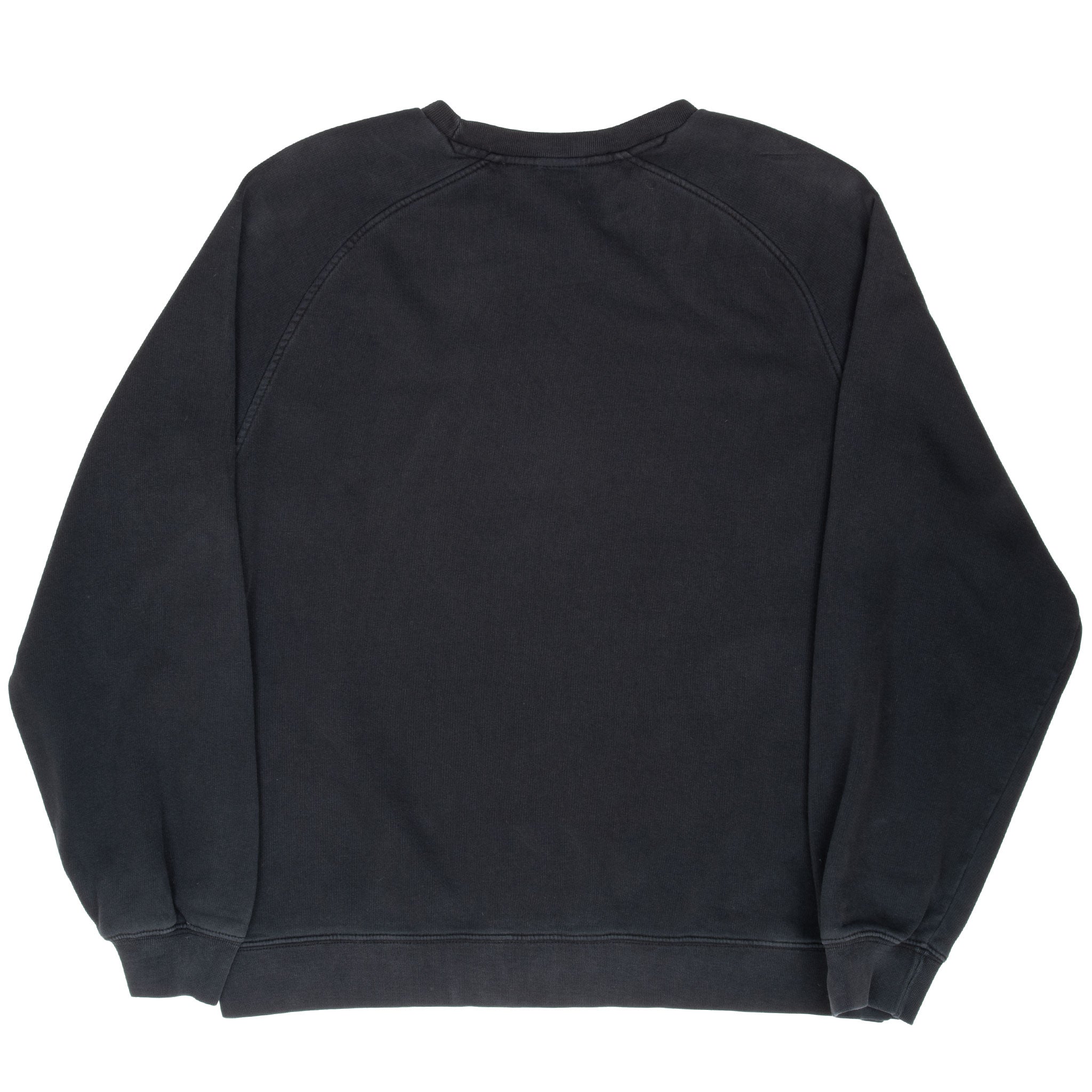 Vintage Black Nike Classic Small Swoosh Sweatshirt 2000s Size Large