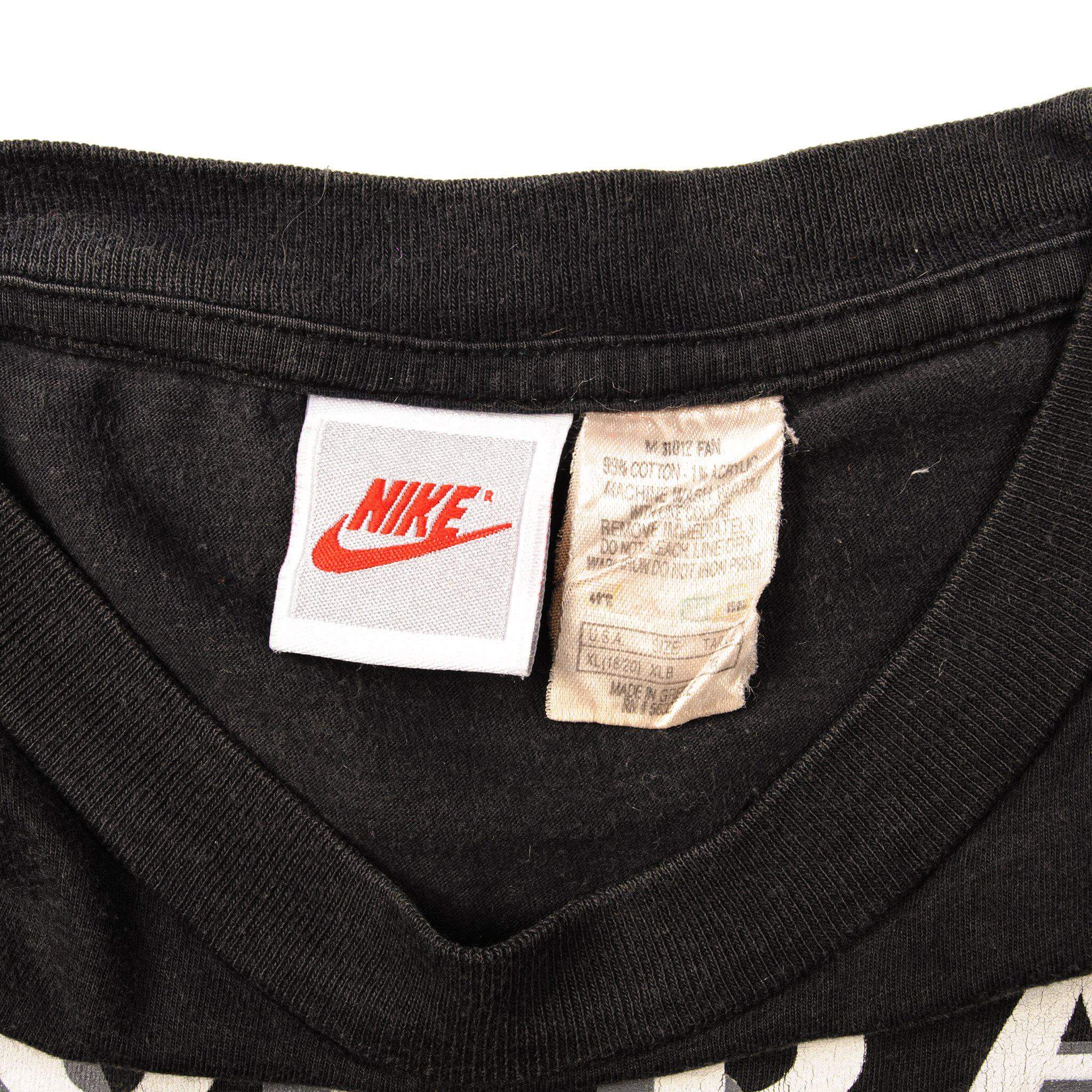 VINTAGE NIKE NBA TEE SHIRT 1990S SIZE MEDIUM MADE IN USA