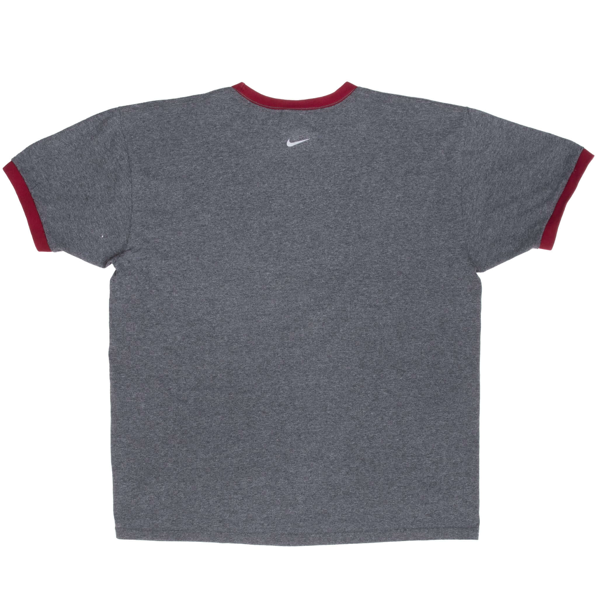 Vintage Nike Athletics Grey Tee Shirt 2000S Size Medium