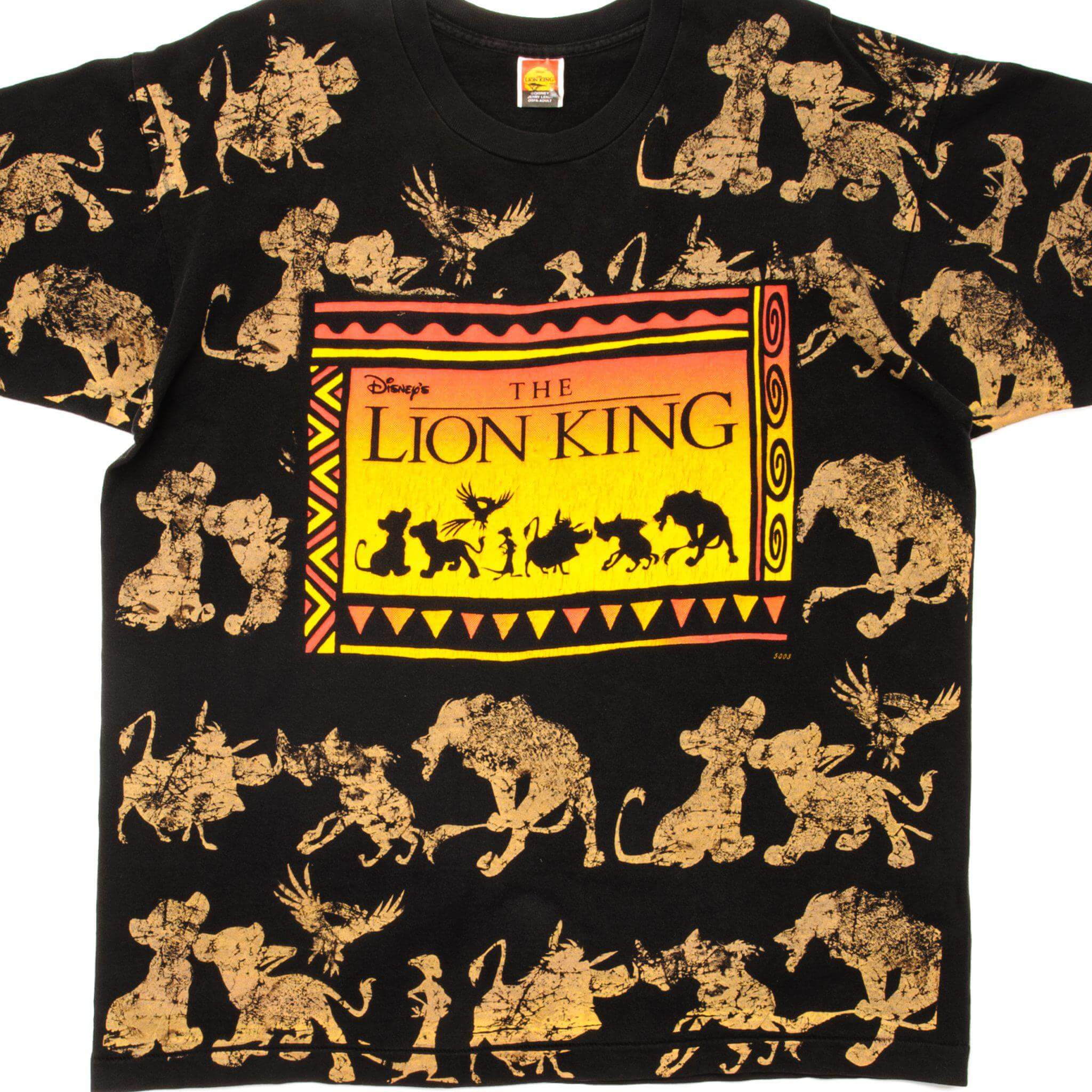 VINTAGE DISNEY THE LION KING TEE SHIRT 90'S SIZE XL