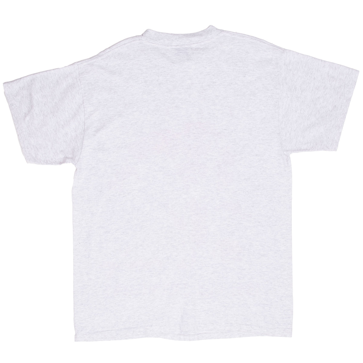 Back of gray Chicago Bulls T-shirt with no graphic