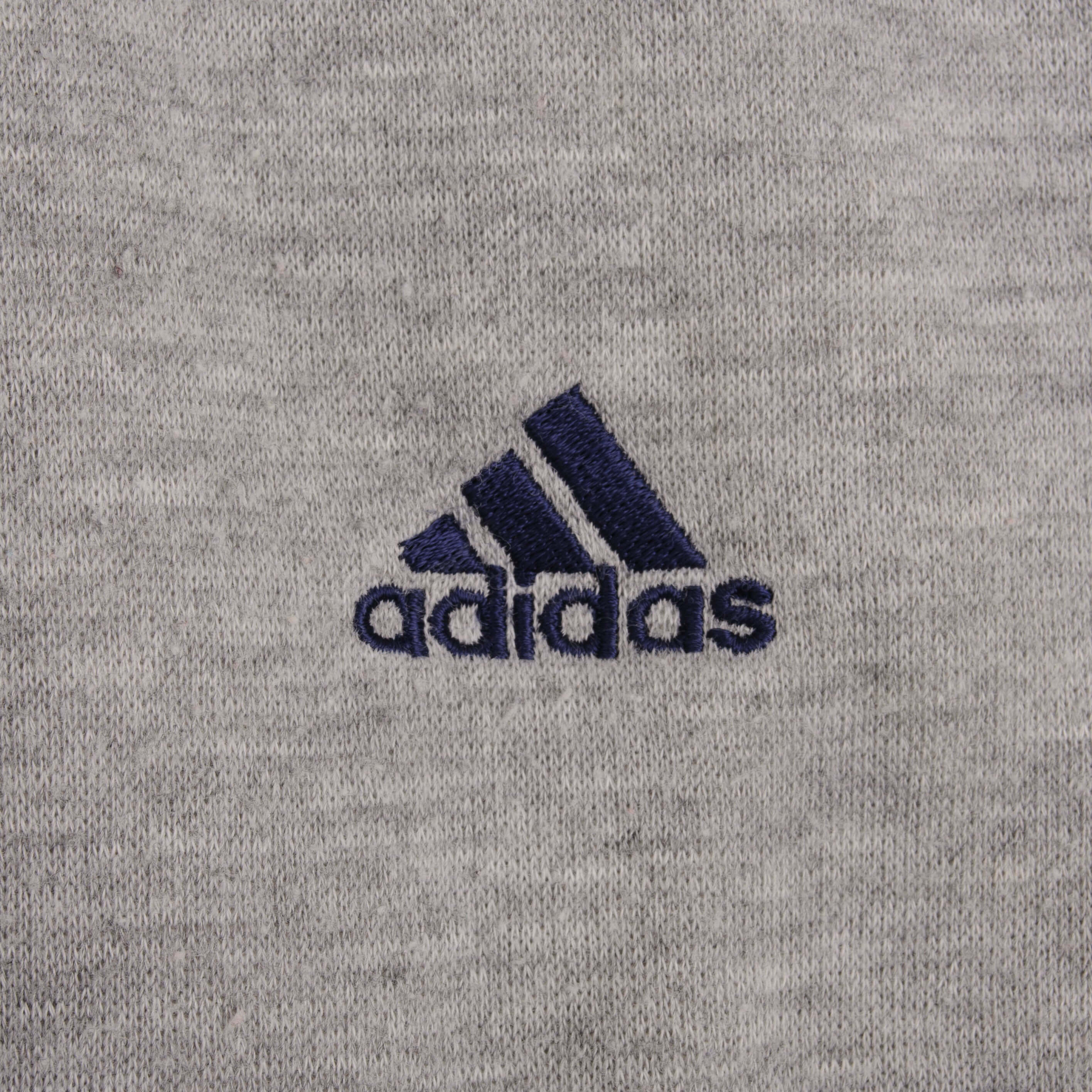 Vintage Adidas Reversible Nylon Windbreaker Hooded Jacket 2000S Size XL